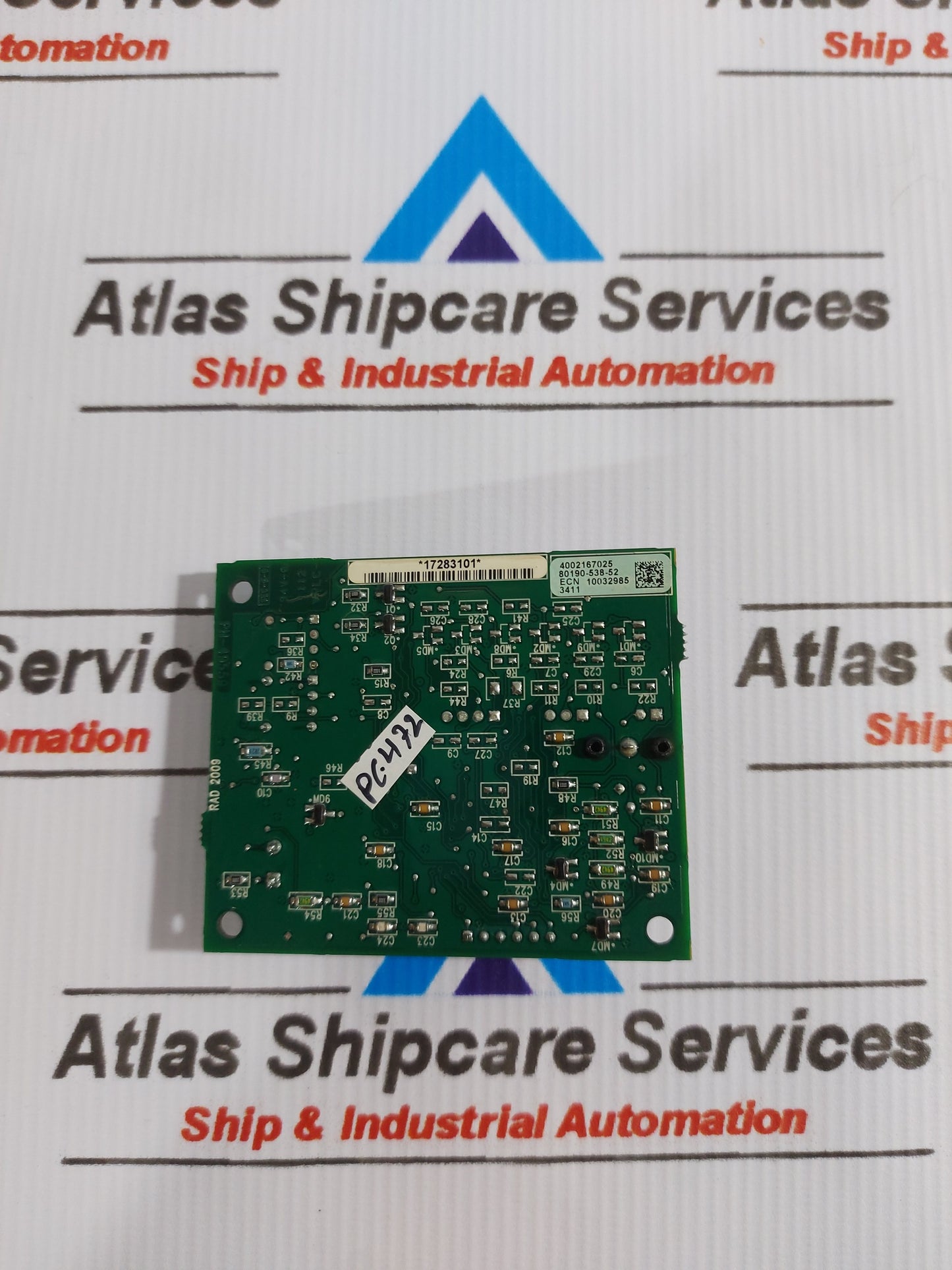 ALLEN-BRADLEY 80190-539-02/4 TEMPERATURE FEEDBACK BOARD