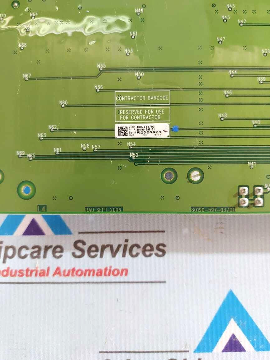 ALLEN-BRADLEY 80190-600-01-R OPTICAL INTERFACE BASE BOARD