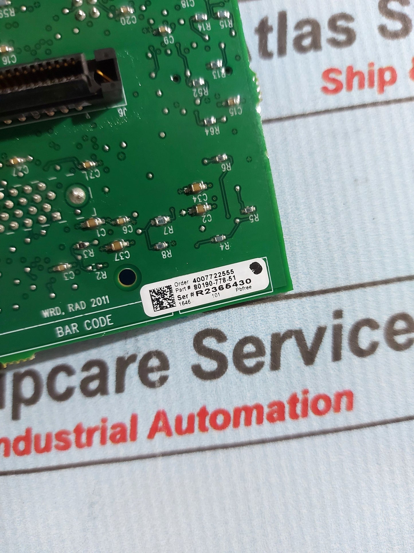 ALLEN-BRADLEY 80190-780-01-R NETSERVER INTERFACE BOARD 80190-779-01/5