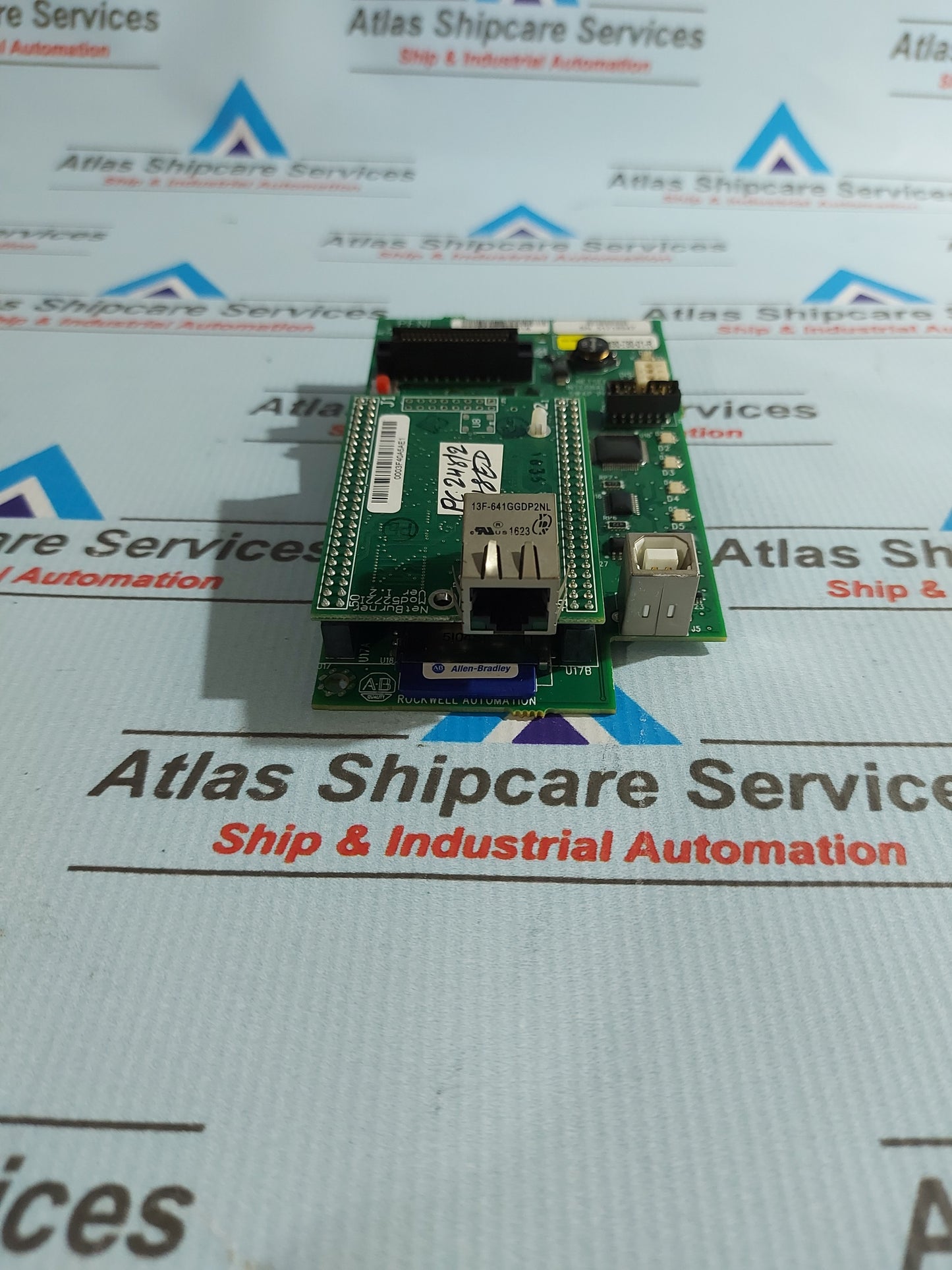 ALLEN-BRADLEY 80190-780-01-R NETSERVER INTERFACE BOARD 80190-779-01/5