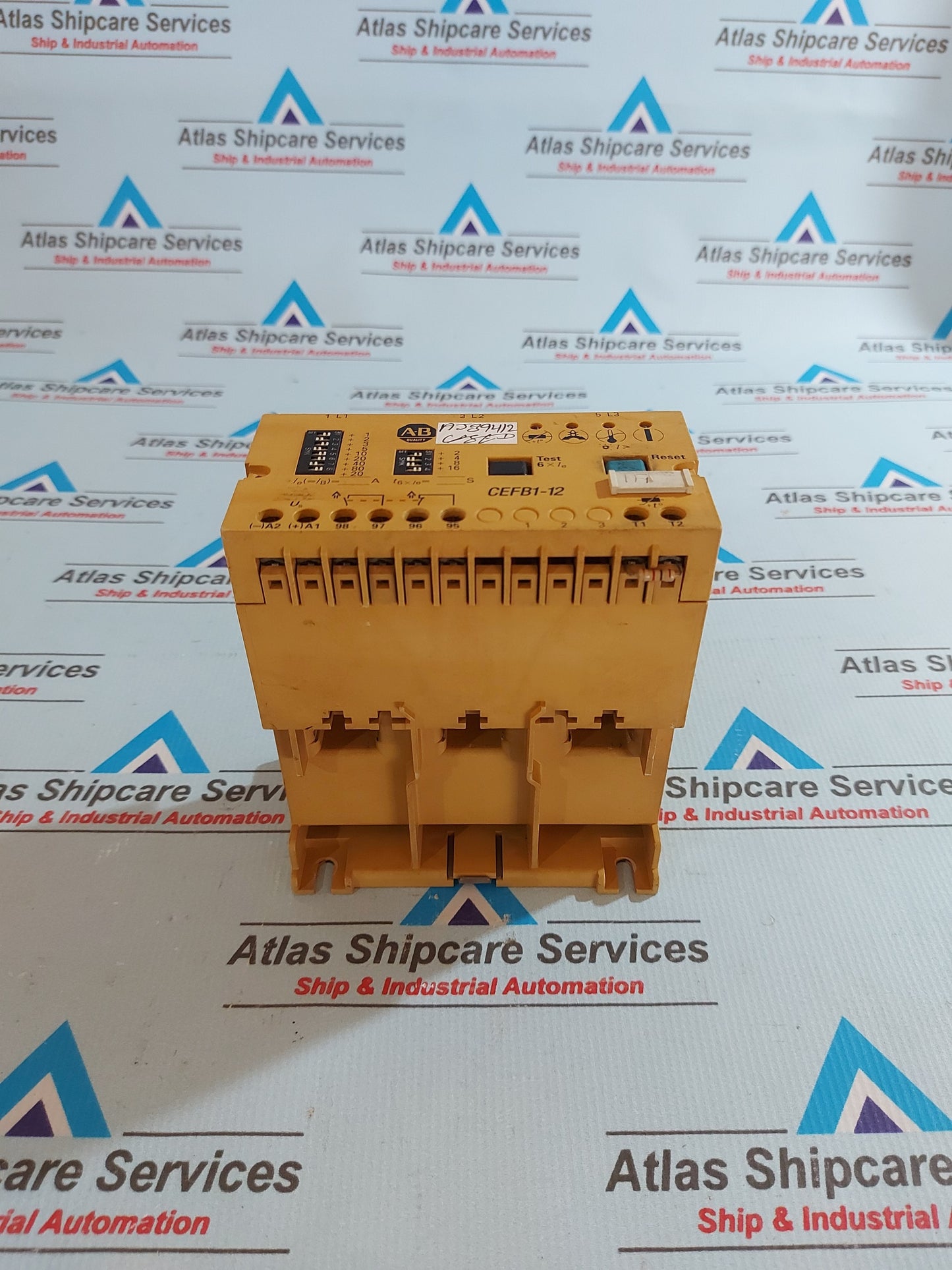 ALLEN-BRADLEY CEFB1-12 ELECTRONIC MOTOR PROTECTION RELAY