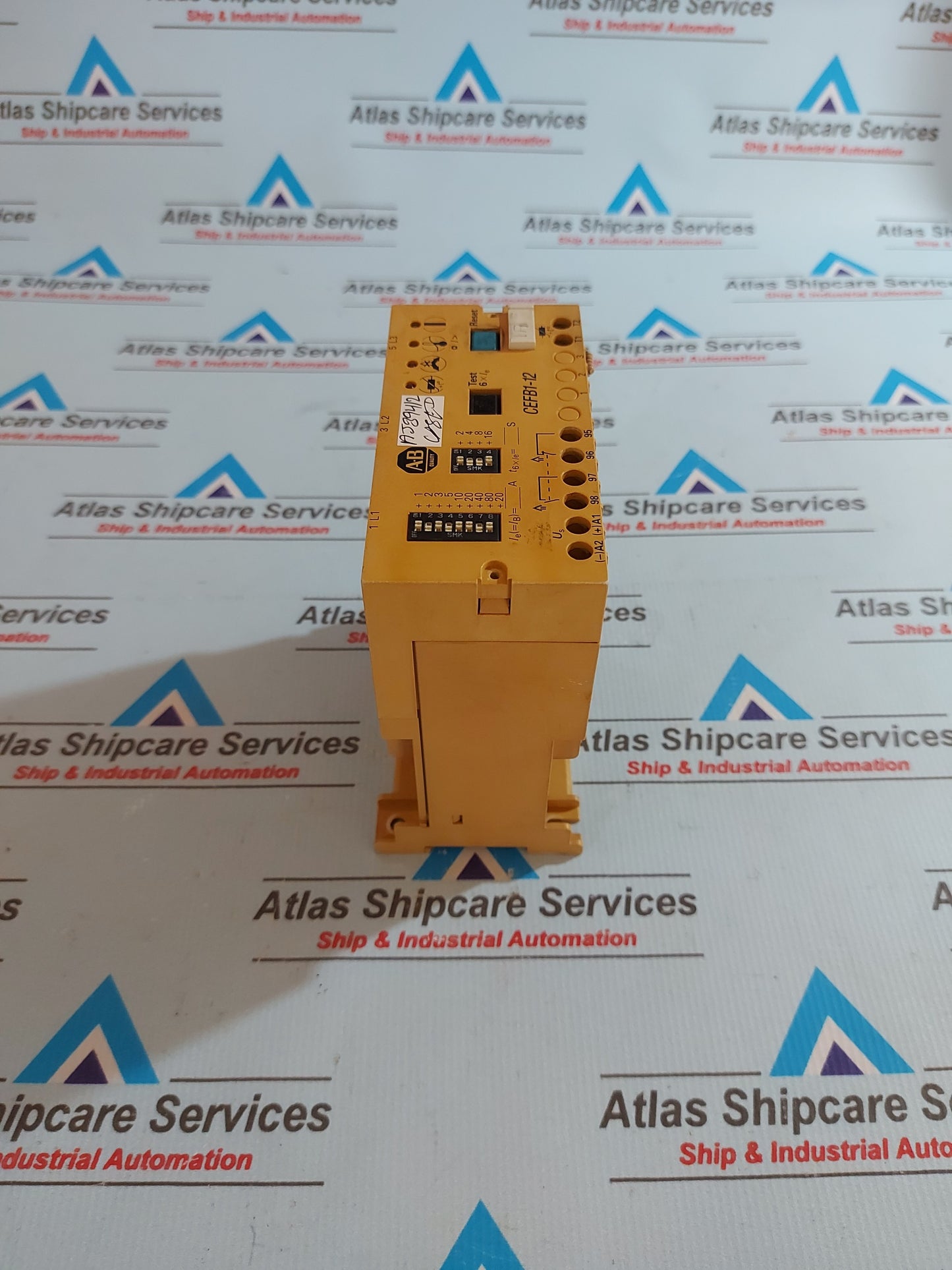 ALLEN-BRADLEY CEFB1-12 ELECTRONIC MOTOR PROTECTION RELAY