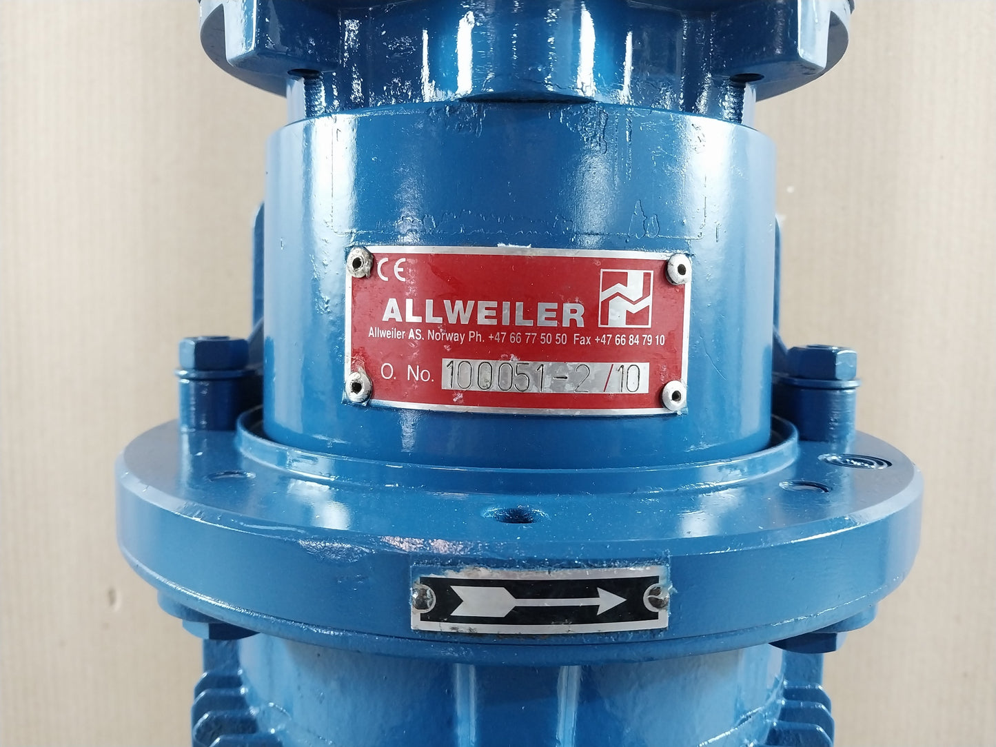 ALLWEILER TRE 40R37U18.3-V-W202 PUMP