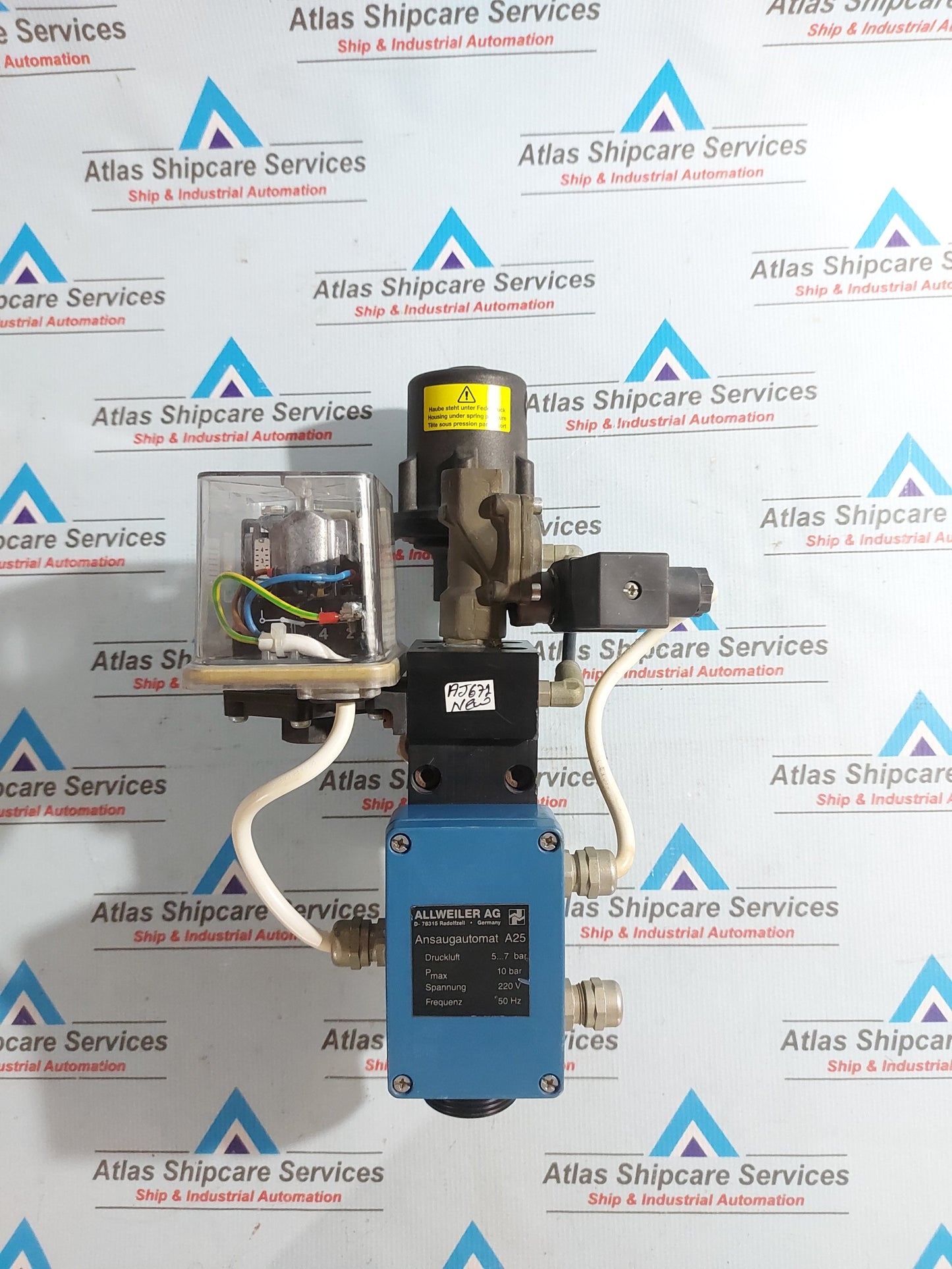 ALLWIELER A25 AUTOMATIC BREATHER EJECTOR FOR CENTRIFUGAL PUMP 220V