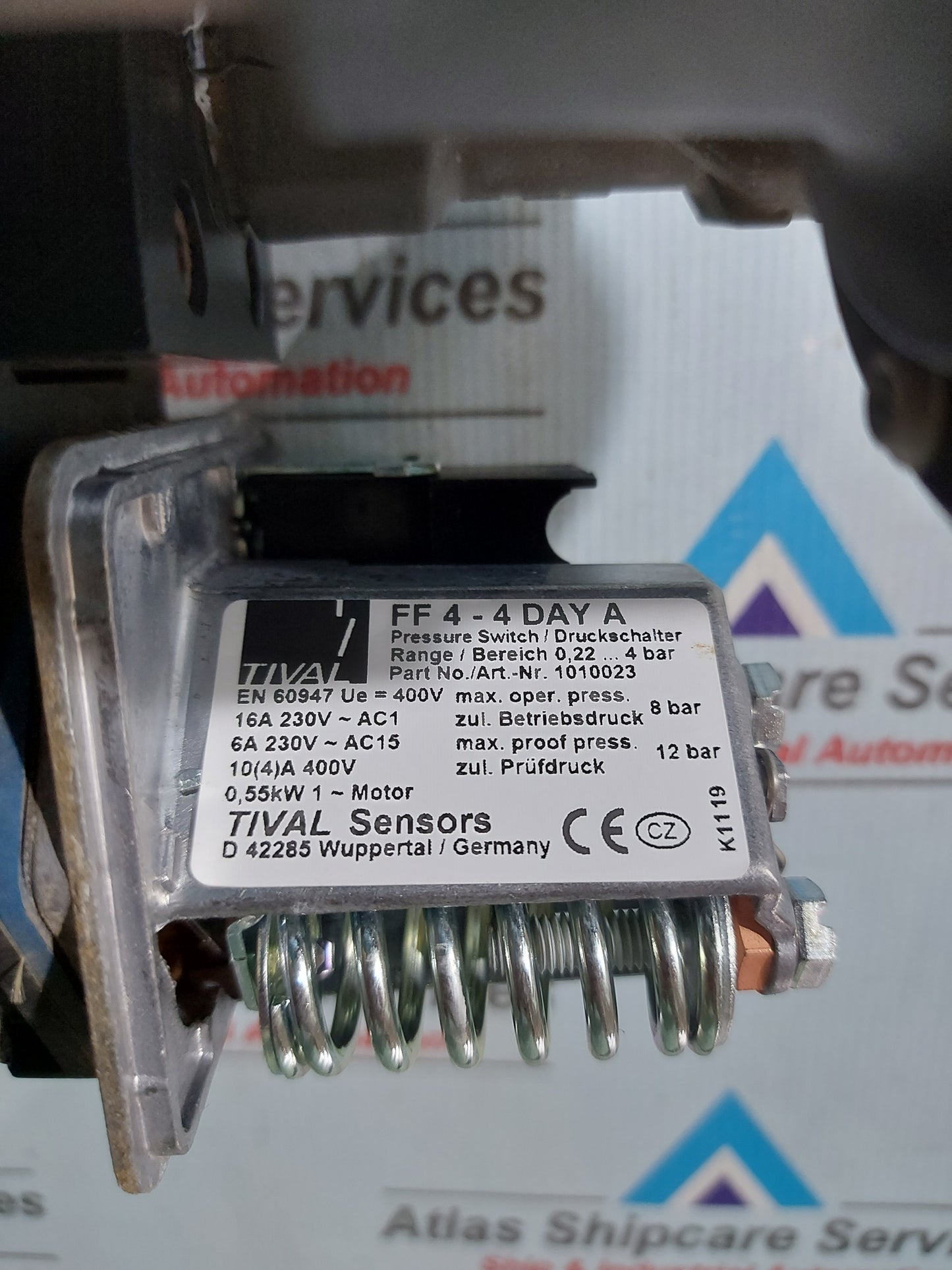 ALLWIELER A25 AUTOMATIC BREATHER EJECTOR FOR CENTRIFUGAL PUMP 220V