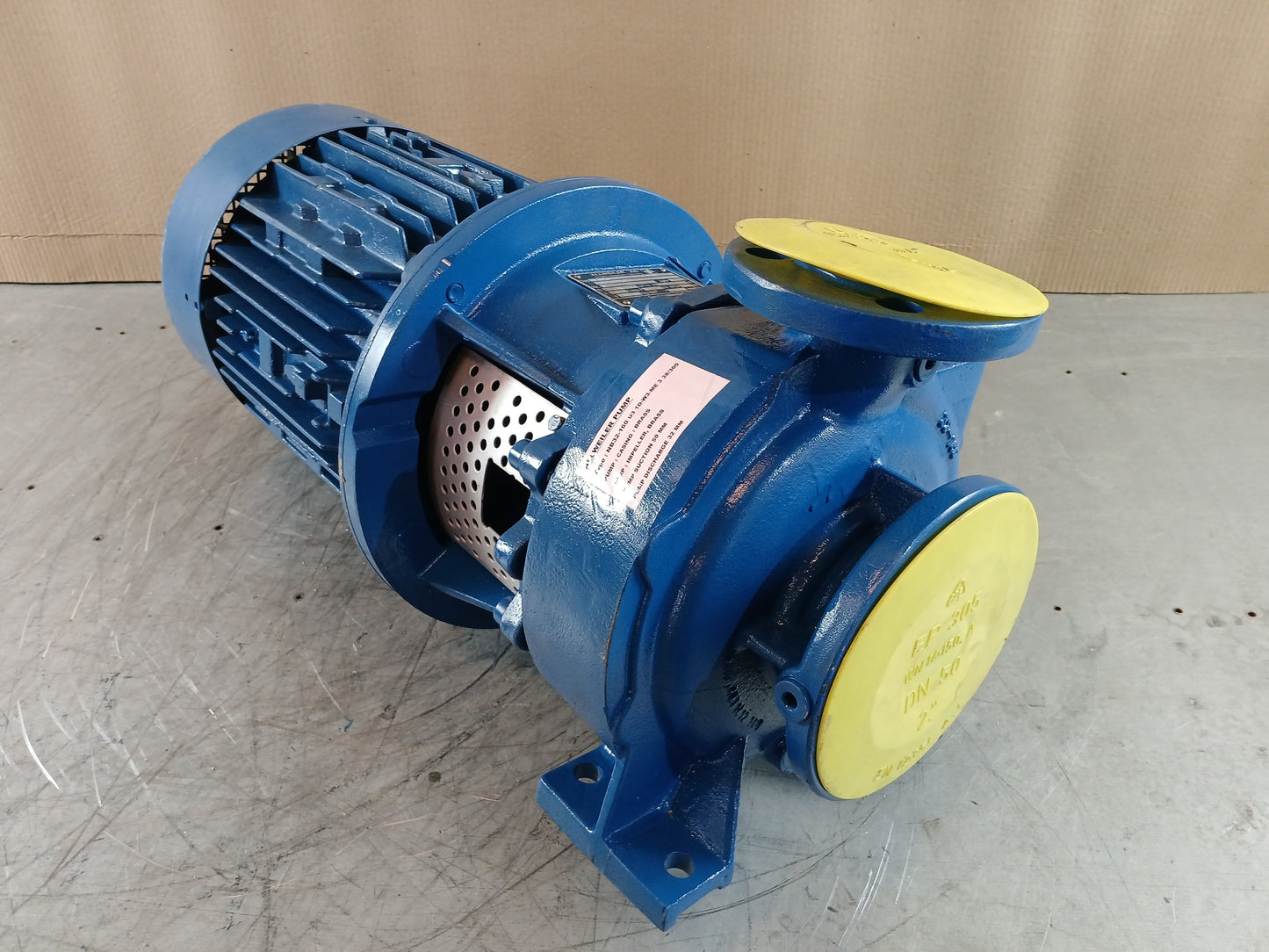 ALLWIELER NB32-160 U3.1D-W3-ME3-38/300 Ø 151 CENTRIFUGAL MONOBLOCK PUMP 3500 RPM