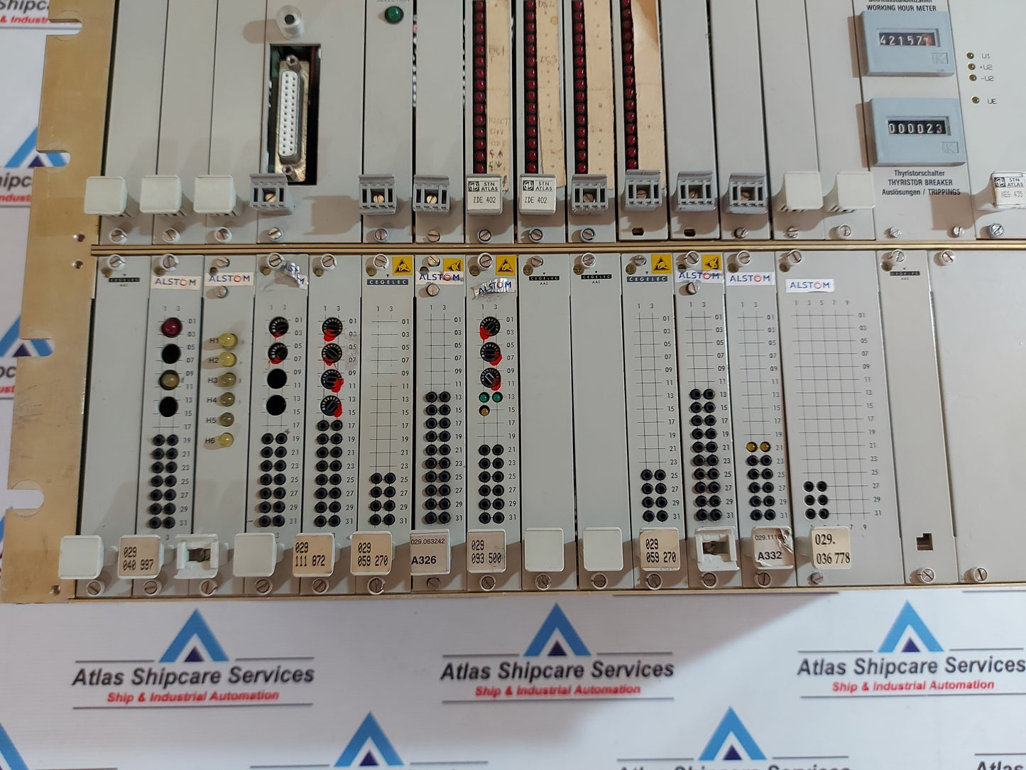 ALSTOM 350 103 029.125 835 EST CONTROL PANEL