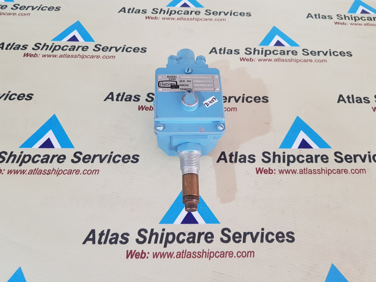 AMOT 2340 A21R5AA01W HEAVY DUTY TEMPERATURE SWITCH