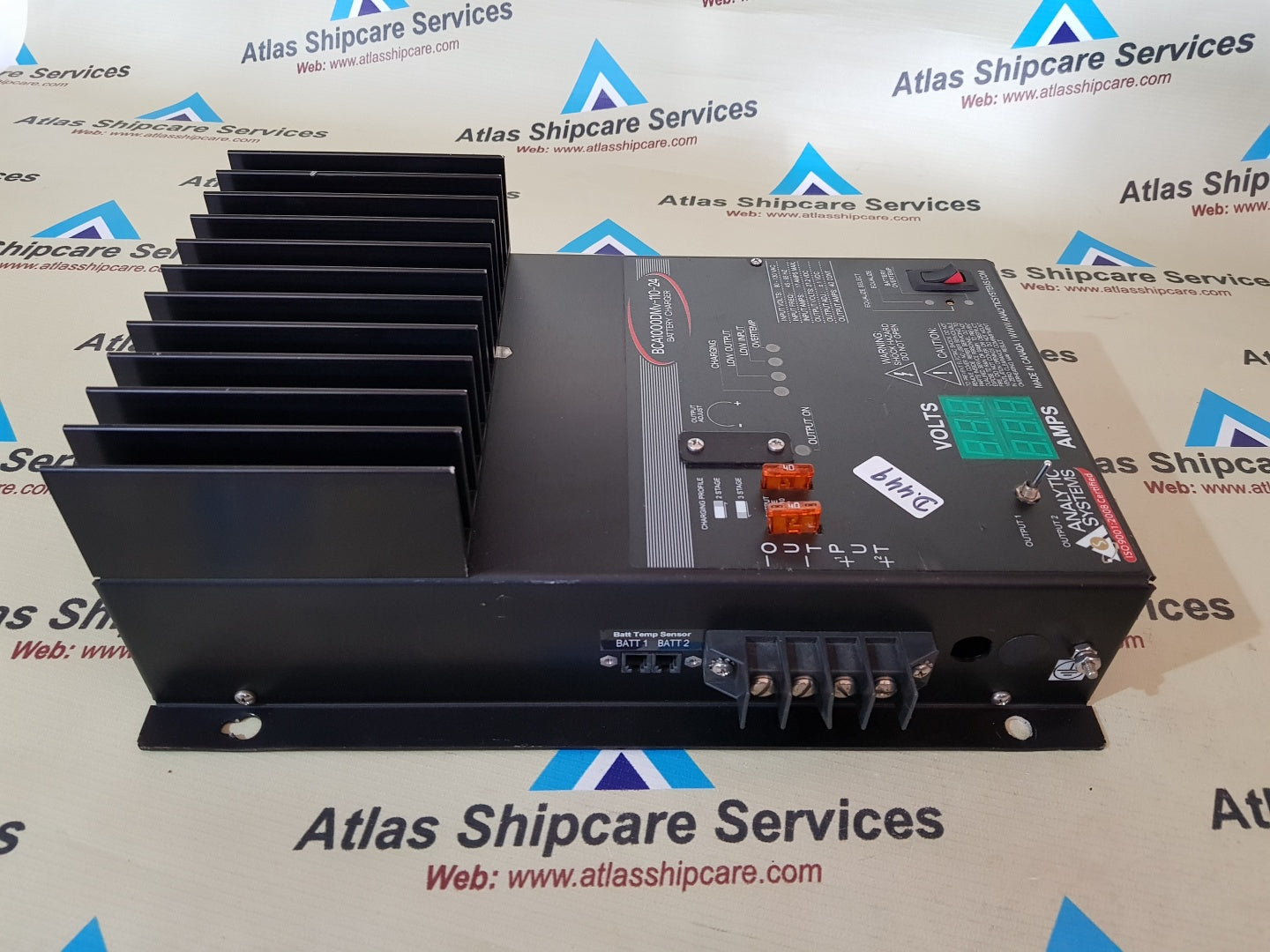 ANALYTIC BC1000DMV-110-24 BATTERY CHARGER