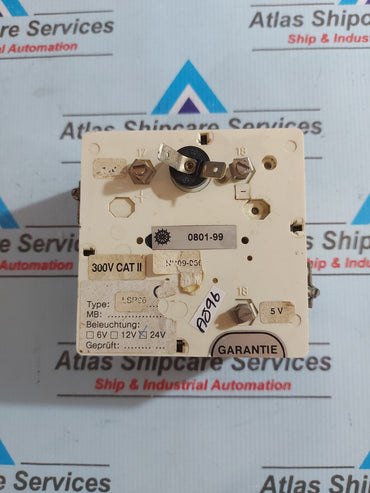 ANSCHUTZ NB09-066-24 DEGREE RUDDER ANGLE INDICATOR
