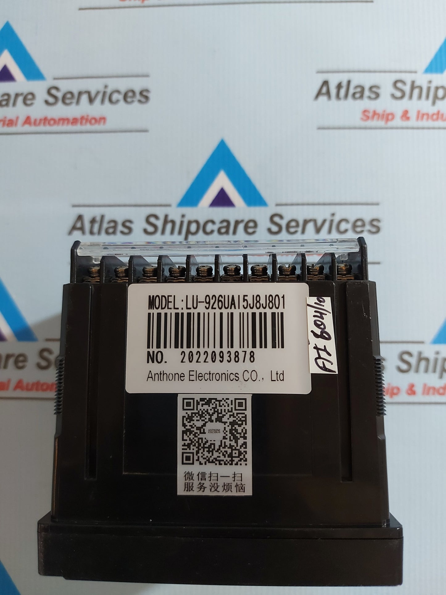 ANTHONE LU-920 SERIES LU-926UAI5J8J801 THERMOSTAT