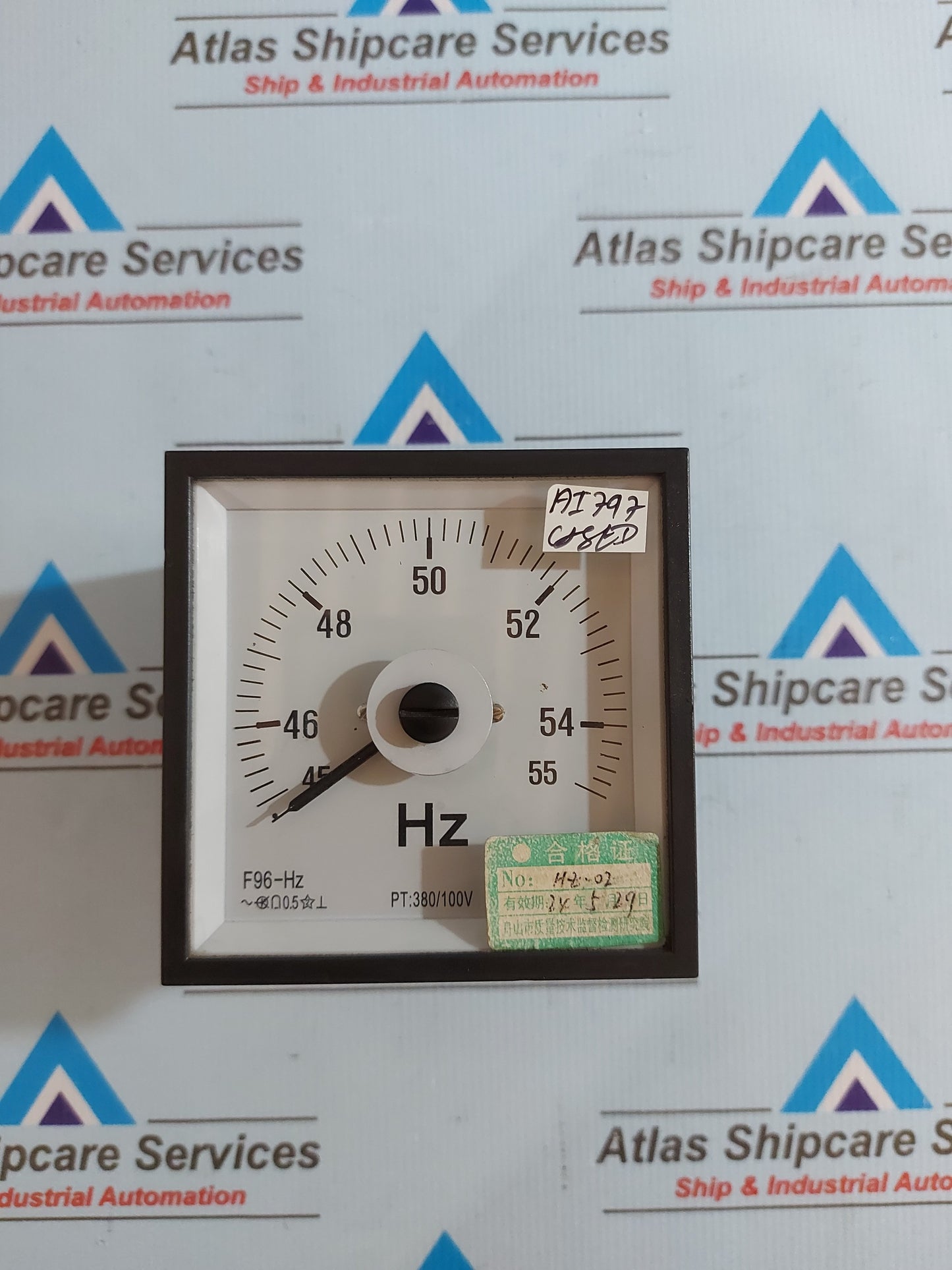 AN&H F96-HZ FREQUENCY METER 45-55Hz