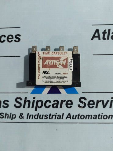 ARTISAN 438 U TIME CAPSULE SOLID STATE TIME DELAY RELAY
