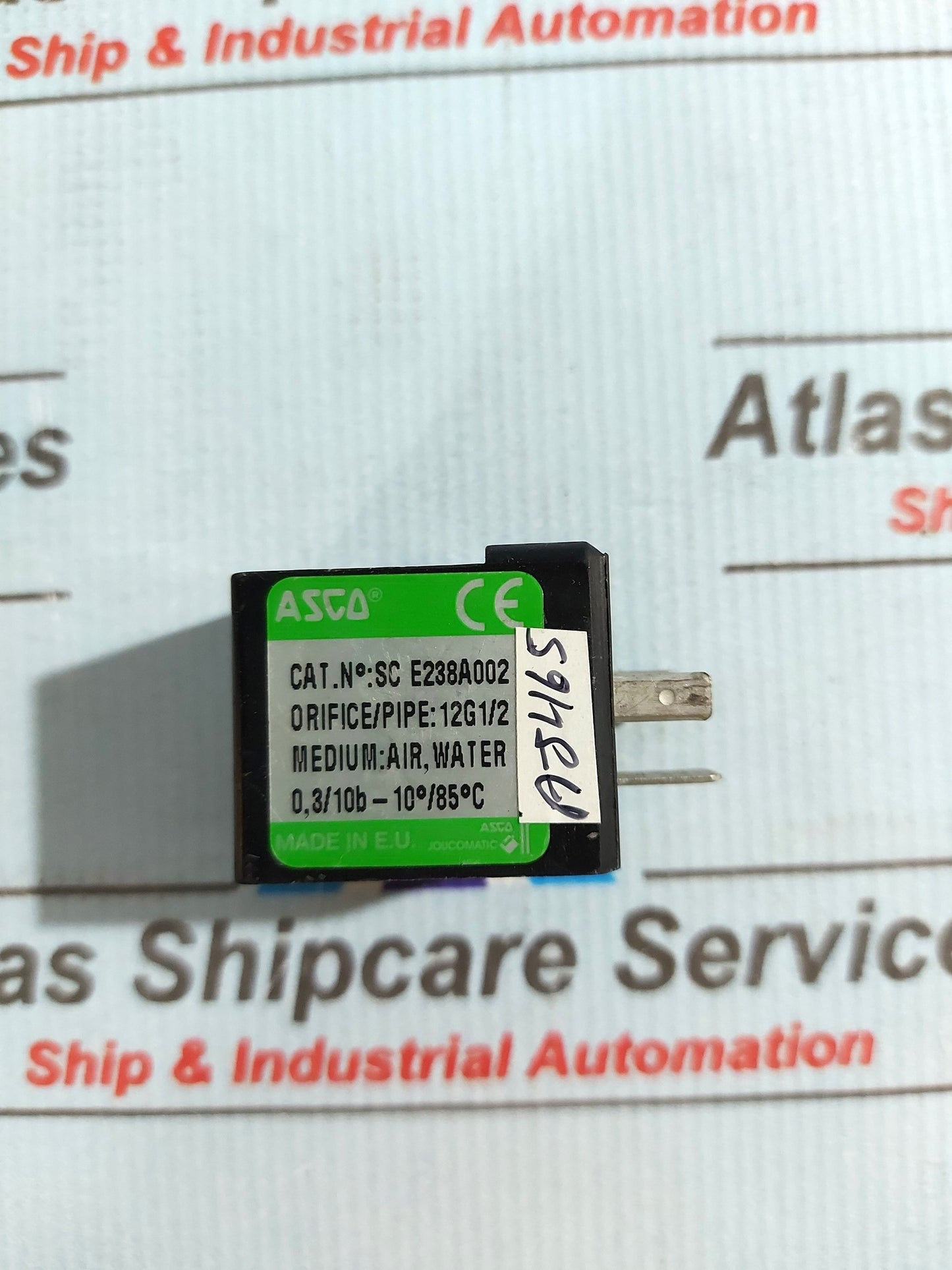 ASCO SC E238A002 SOLENOID COIL