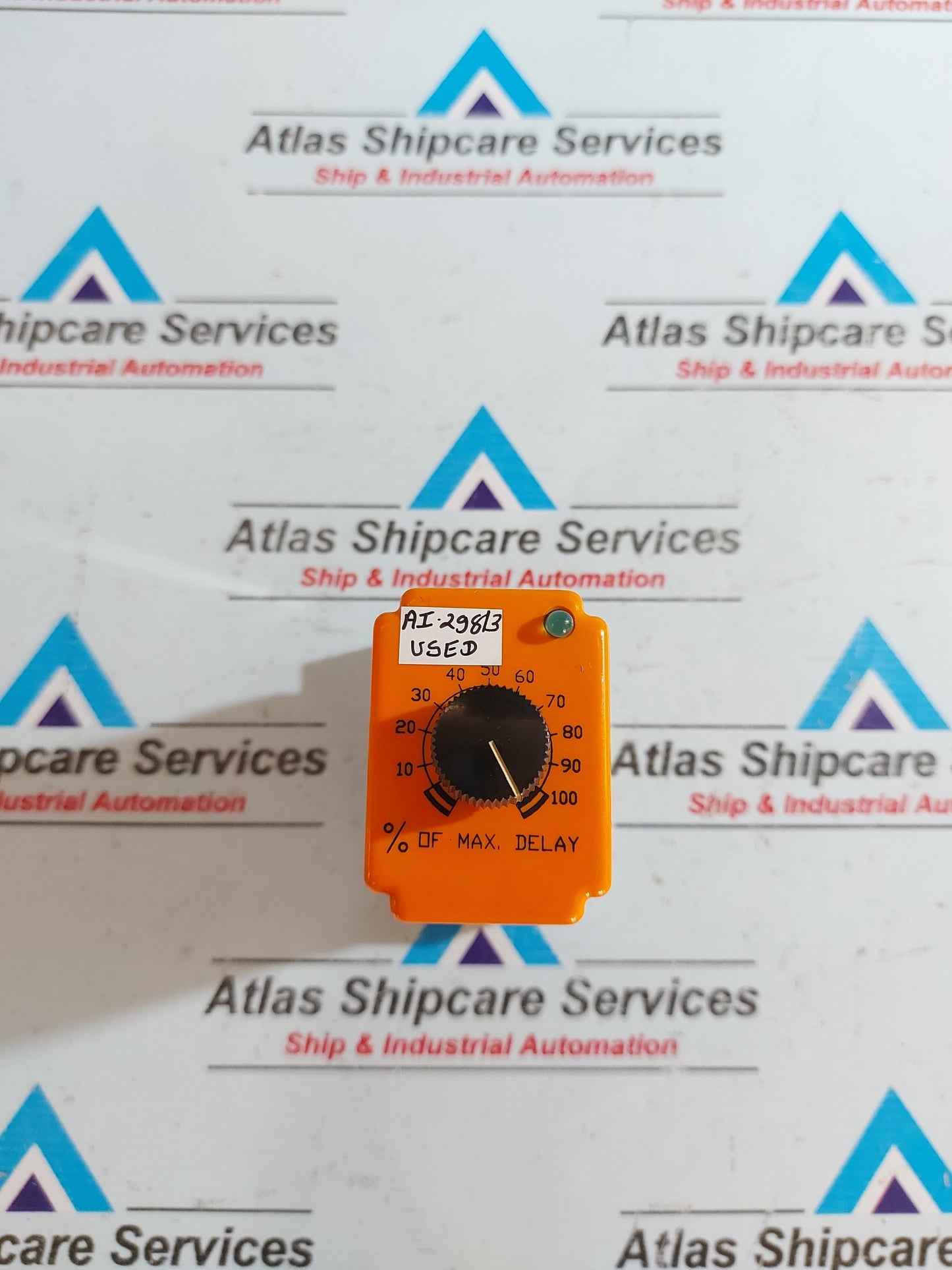 ATC DIVERSIFIED TDU-120-AKA PROGRAMMABLE TIMER RELAY 110VDC/120VAC
