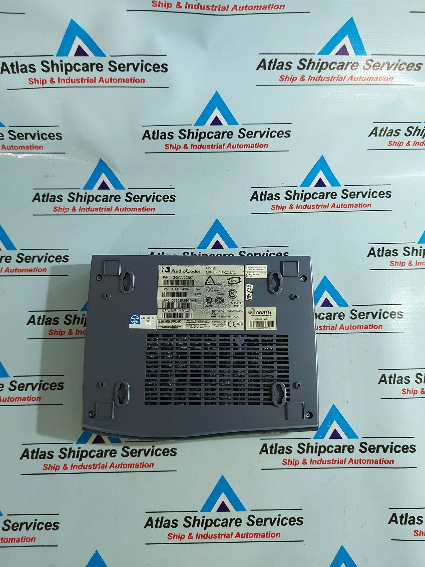 AUDIOCODES MP-114 VOLP GATEWAY MEDIA/IP GATEWAY SYSTEM