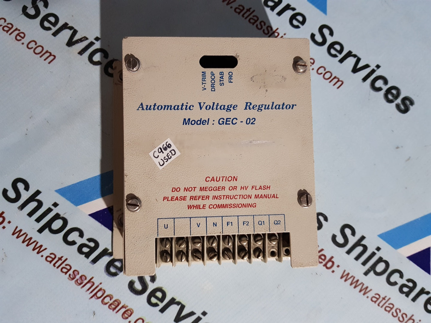 AUTOMATIC VOLTAGE REGULATOR GEC-02