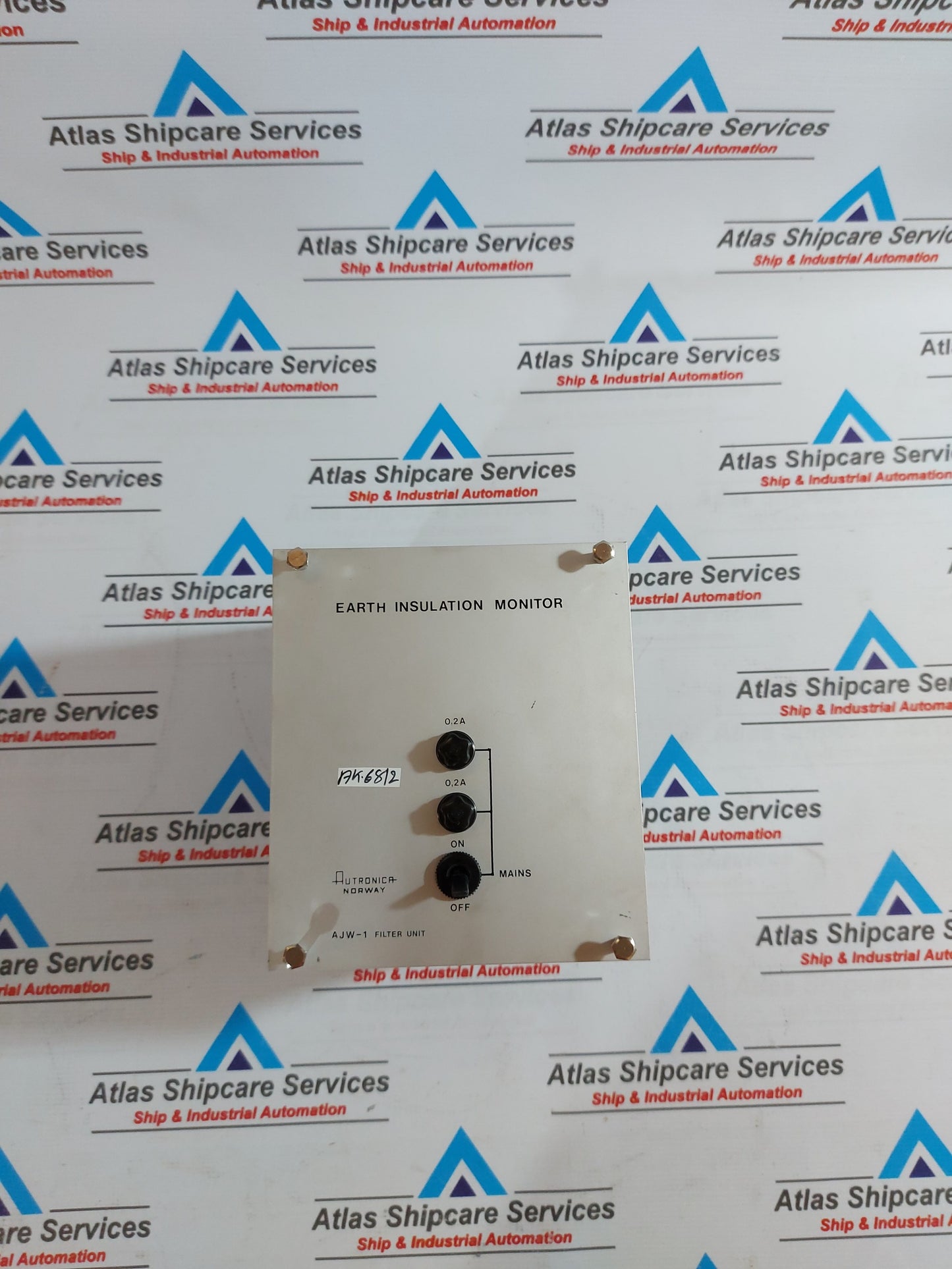 AUTRONICA AJW-1 FILTER UNIT EARTH INSULATION MONITOR