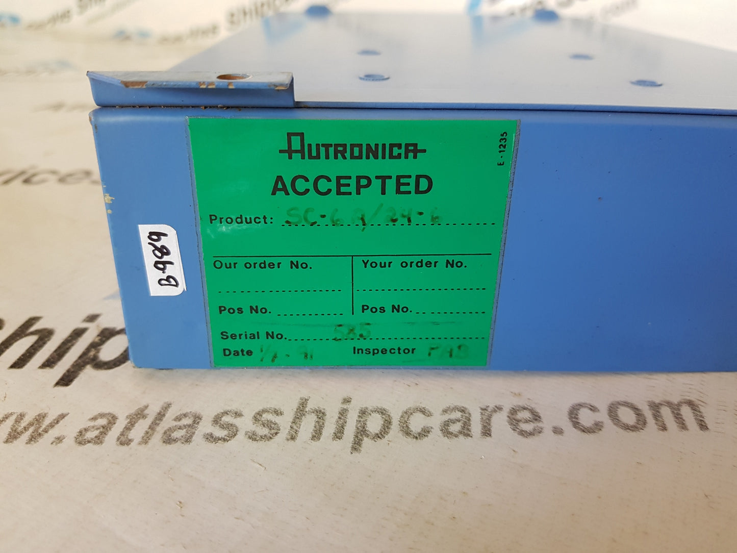 AUTRONICA AUTRO POWER SC-6A/24-6 SWITCH MODE POWER SUPPLY