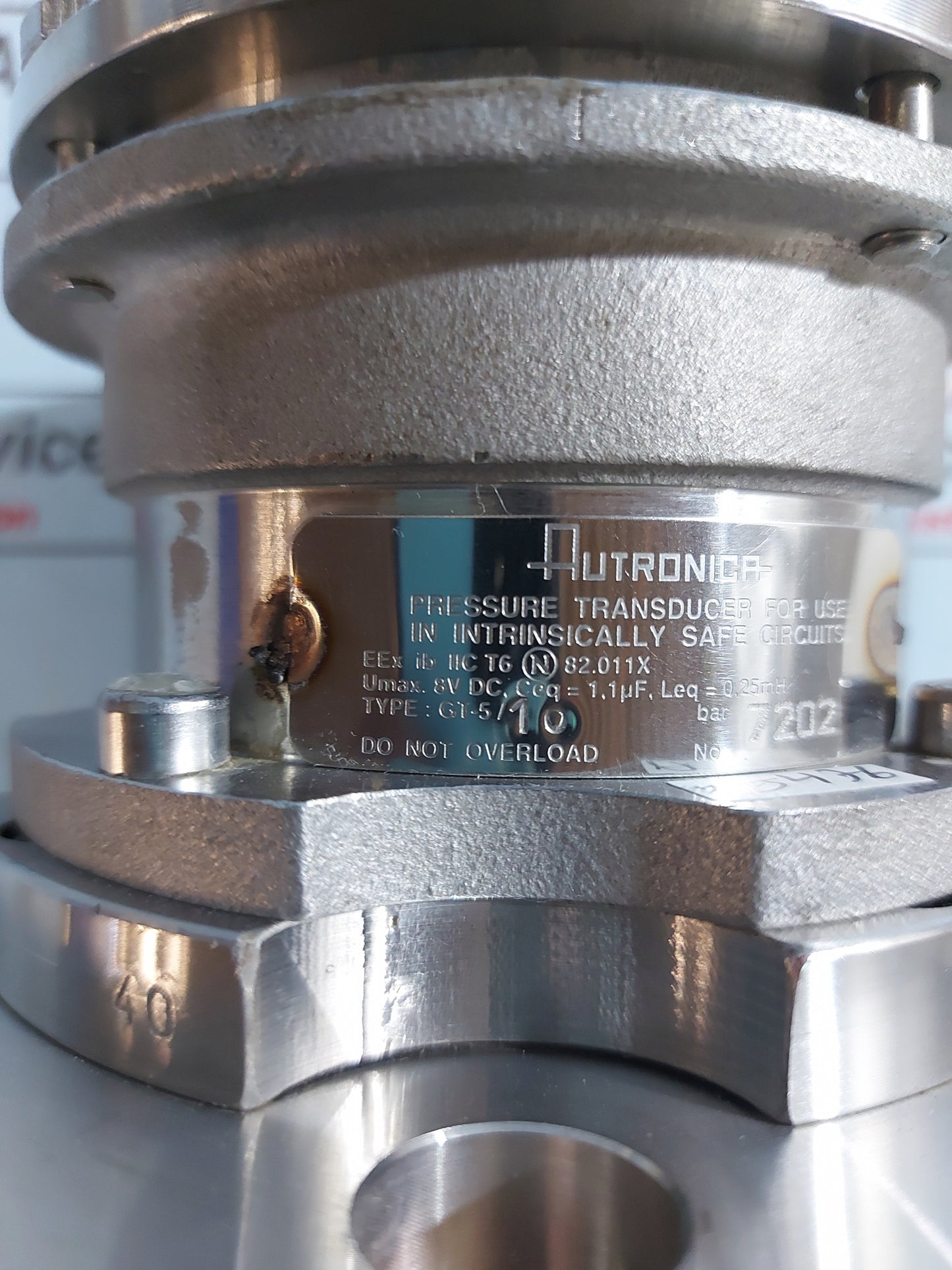 AUTRONICA GT-5/10 BAR PRESSURE TRANSDUCER