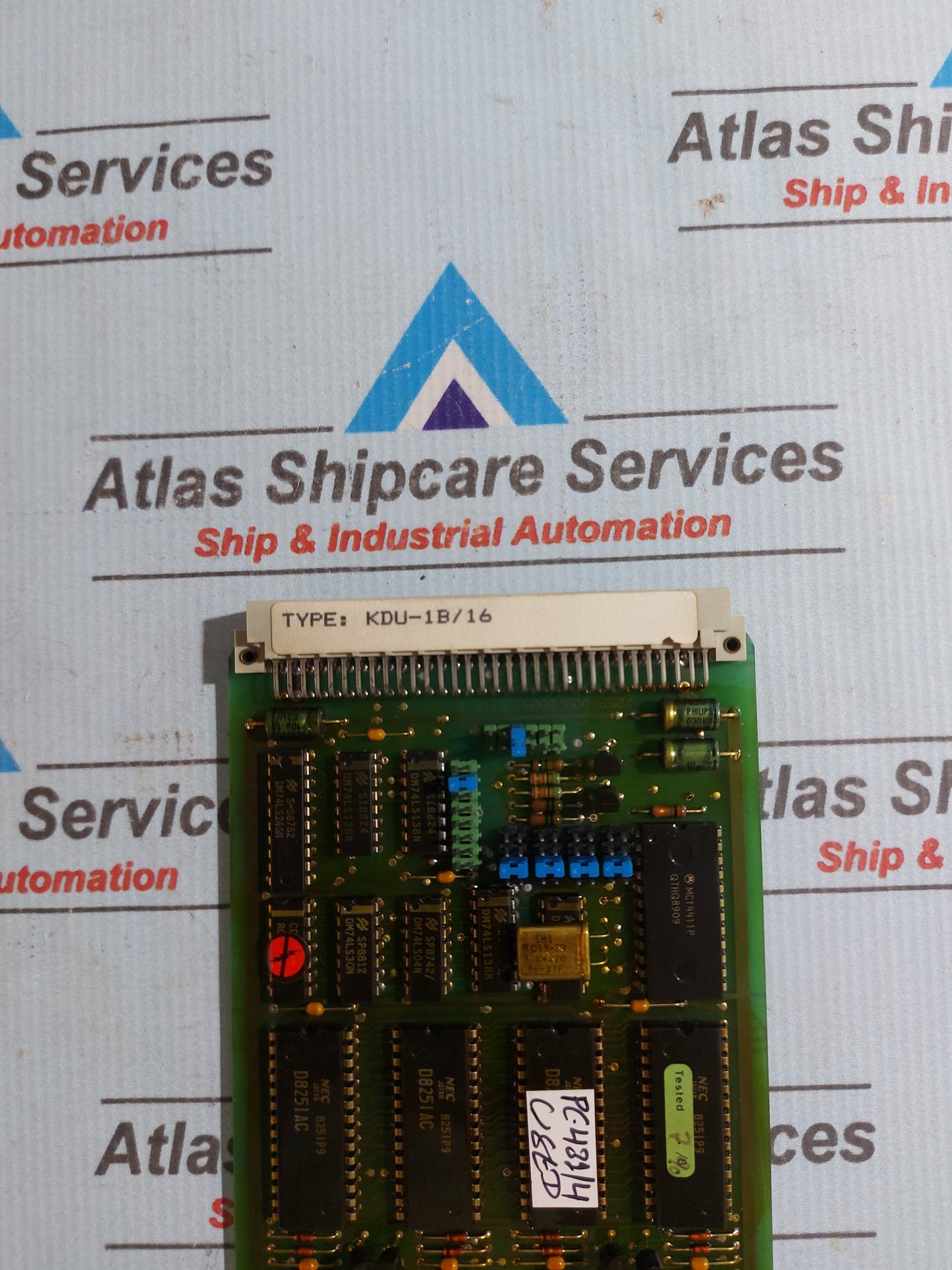 AUTRONICA KDU-1B/16 COMMUNICATION BOARD 7252-009.0005