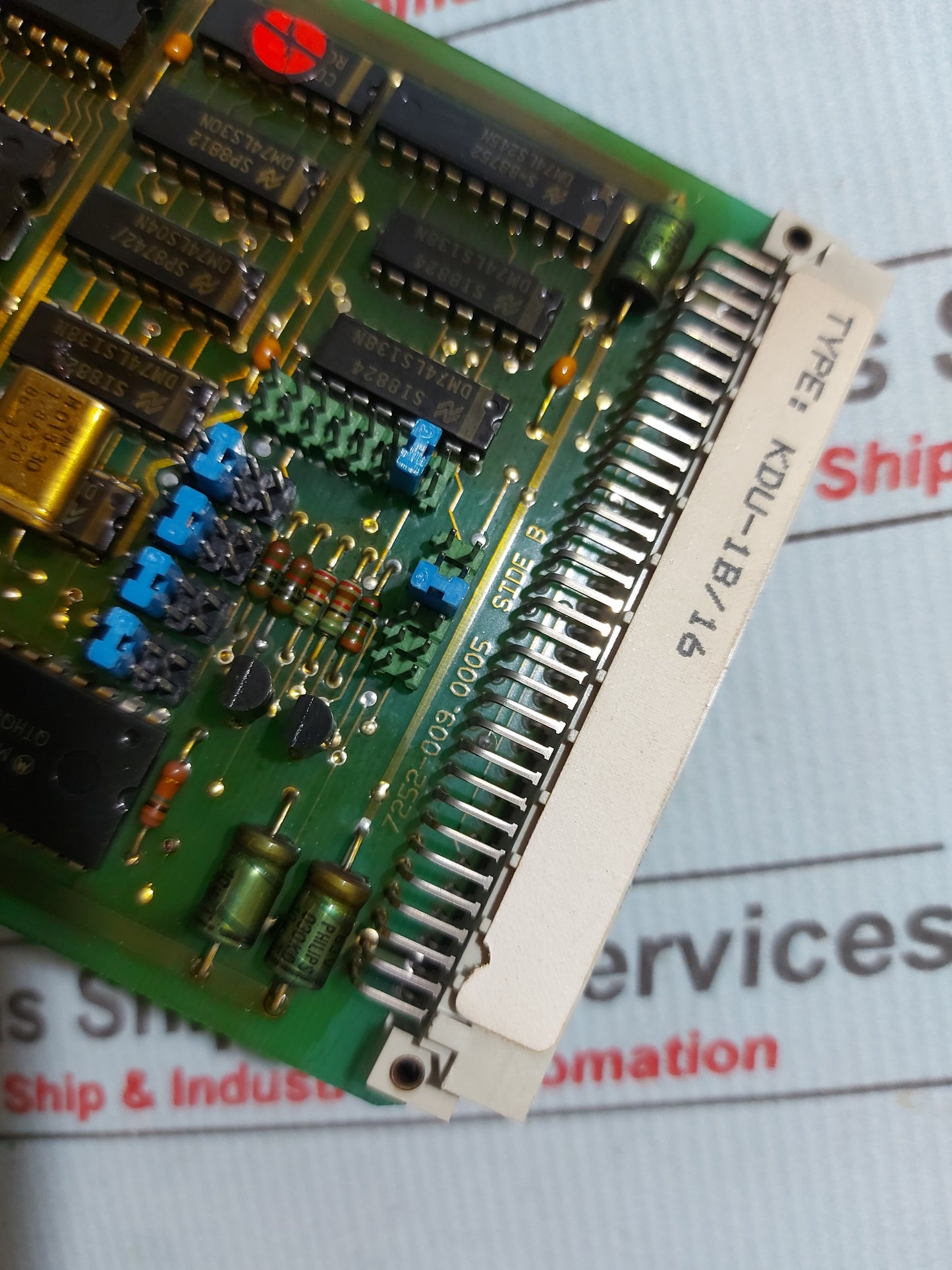 AUTRONICA KDU-1B/16 COMMUNICATION BOARD 7252-009.0005