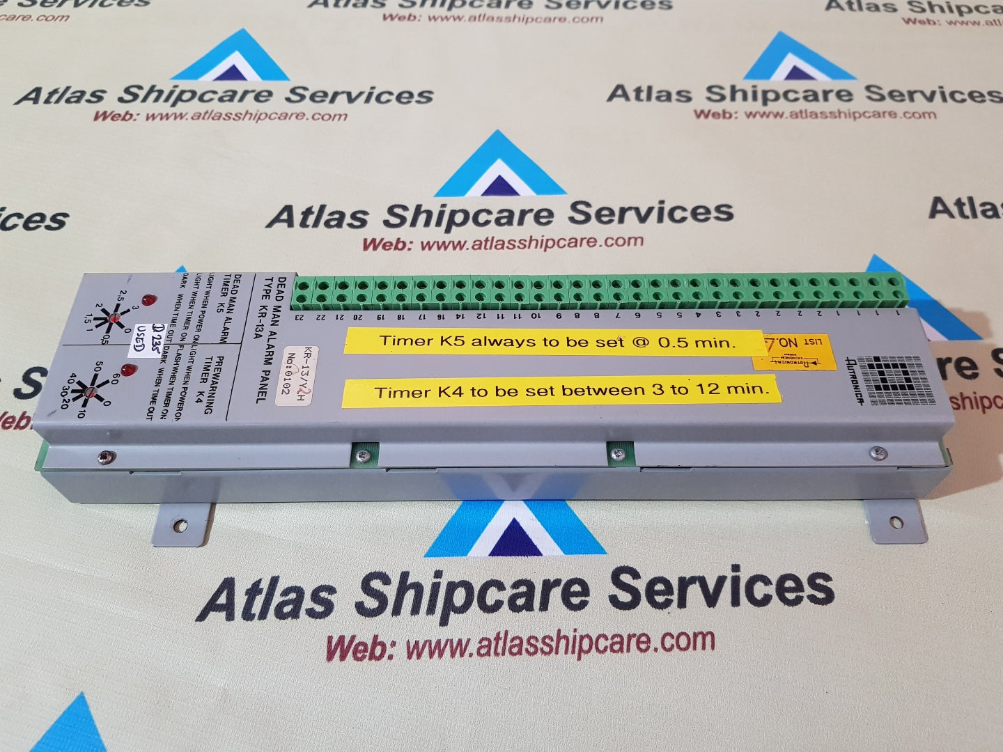 AUTRONICA KR-13A DEAD MAN ALARM PANEL