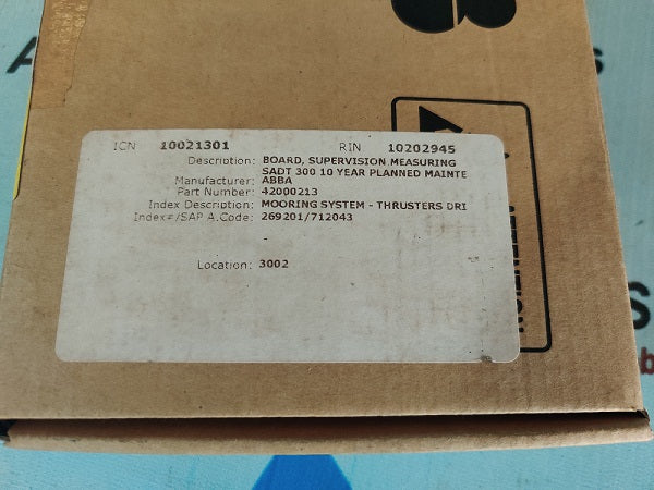 Abb 42000213 Supervision Measuring Board SADT300