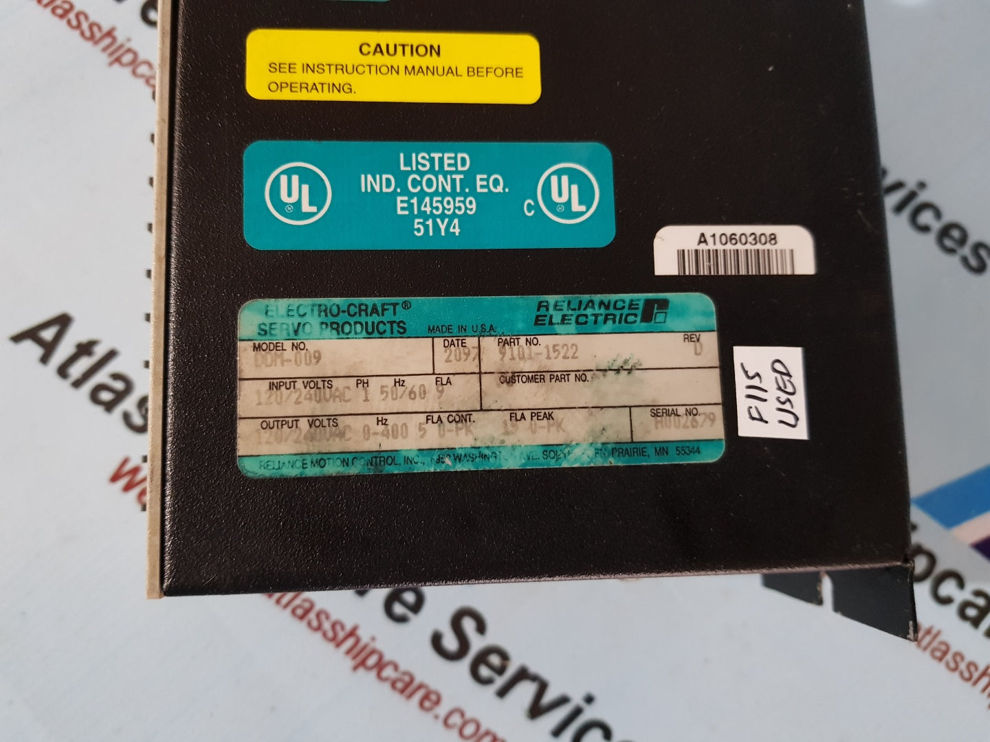 Allen-Bradley DDM-009 Ultra Series Servo Drive