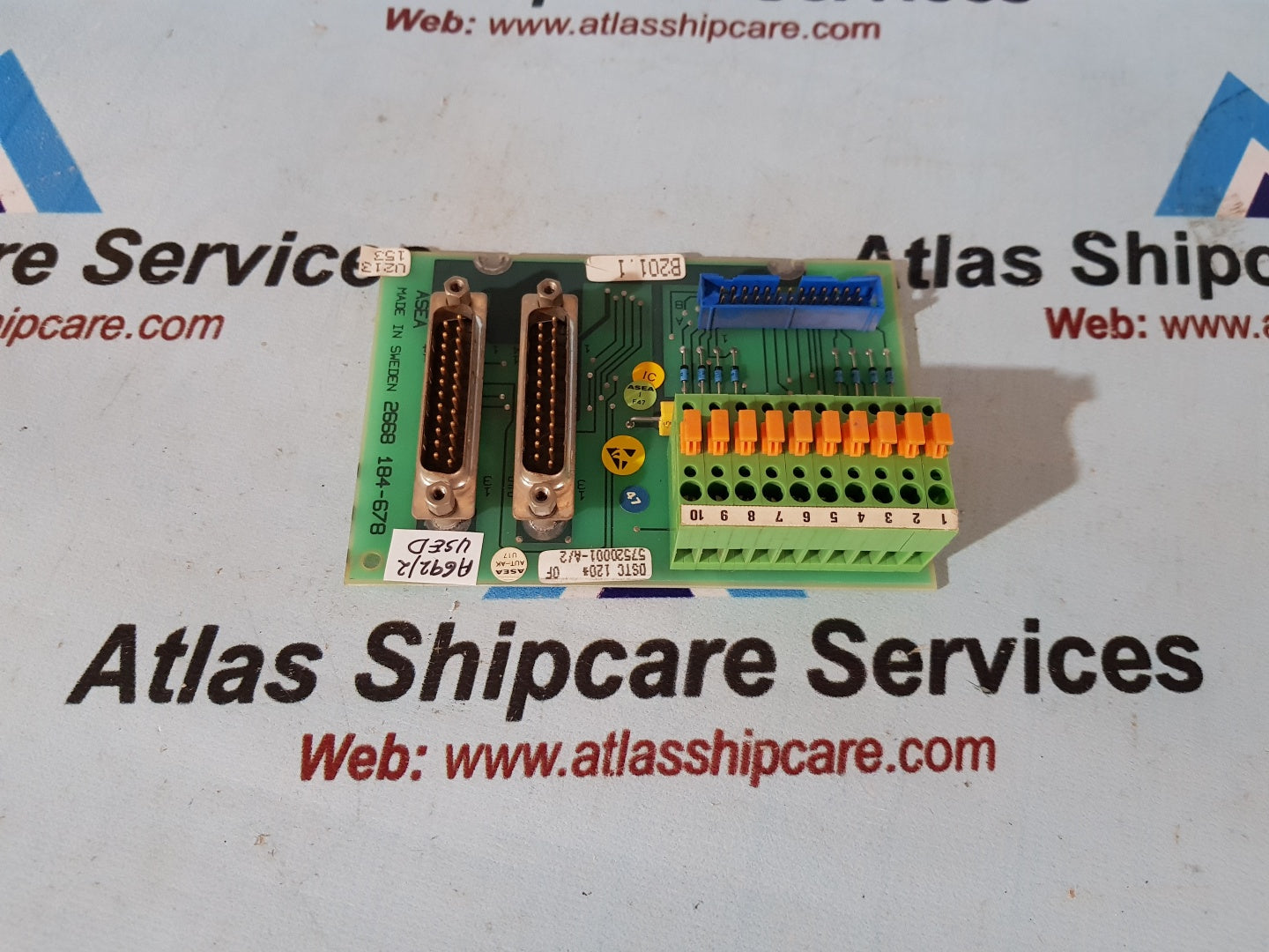 Asea DSTC 120 57520001-A/2 Connection Unit Pc Board