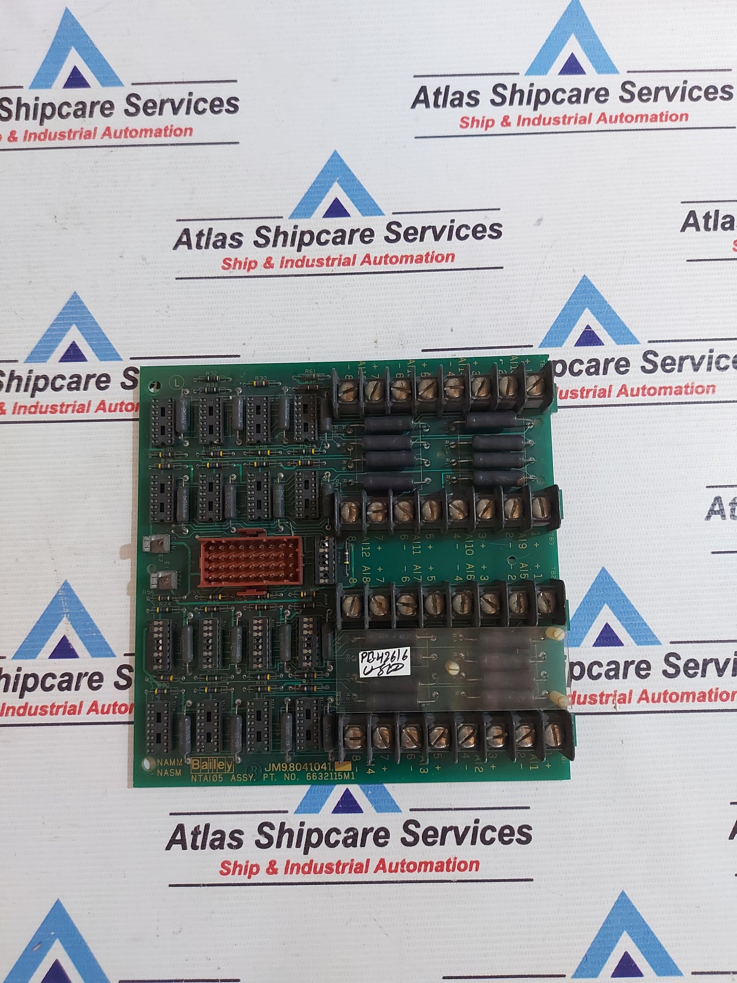 BAILEY NTAI05 INFI 90 ANALOG INPUT TERMINATION UNIT 6632115M1
