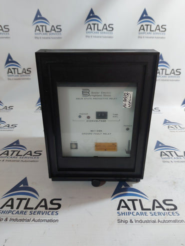 BASLER ELECTRIC BE1-59N GROUND FAULT OVERVOLTAGE RELAY REV:D