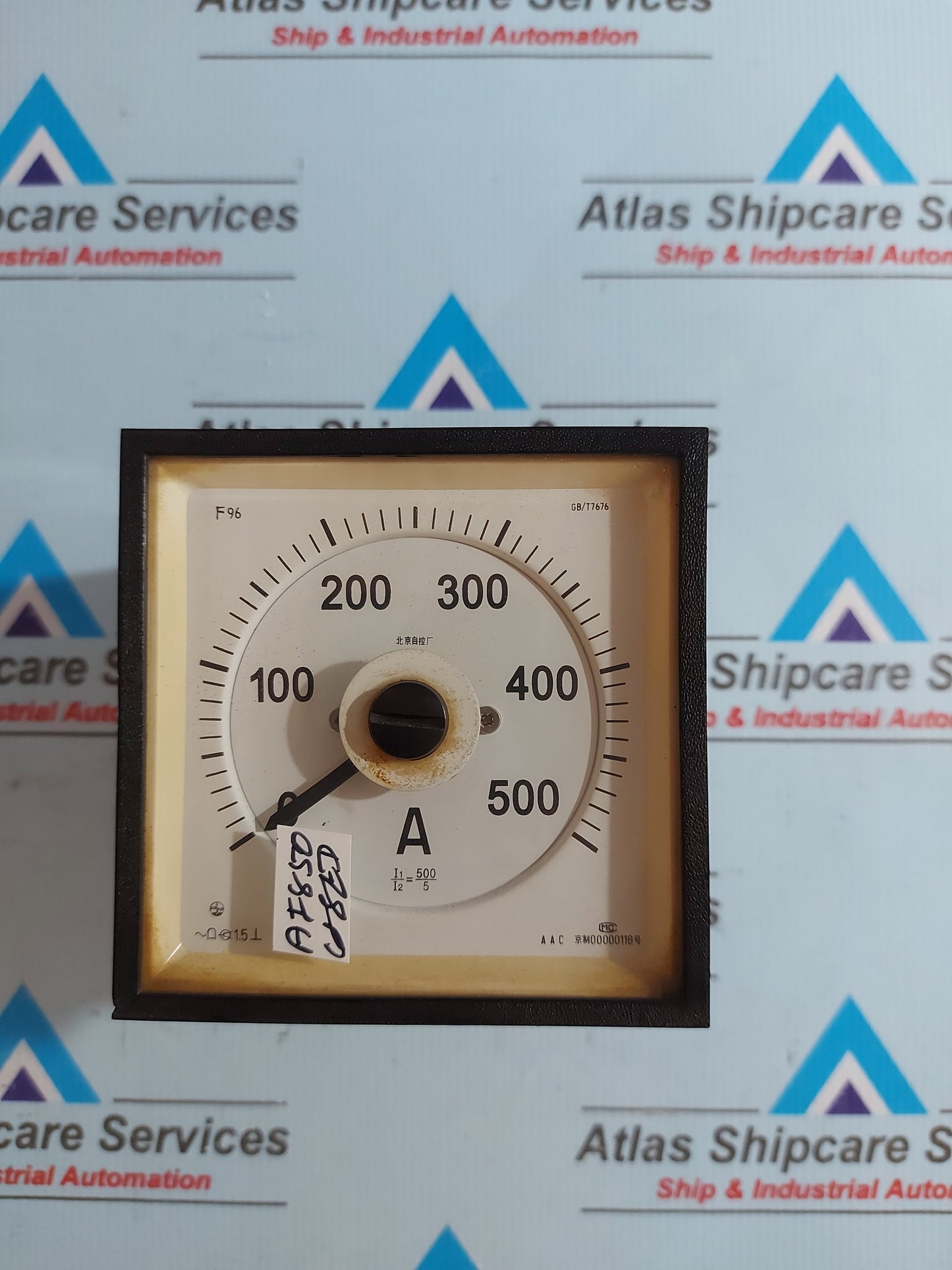 BEIJING AUTOMATIC GB/T7676 AC AMMETER 0-500A