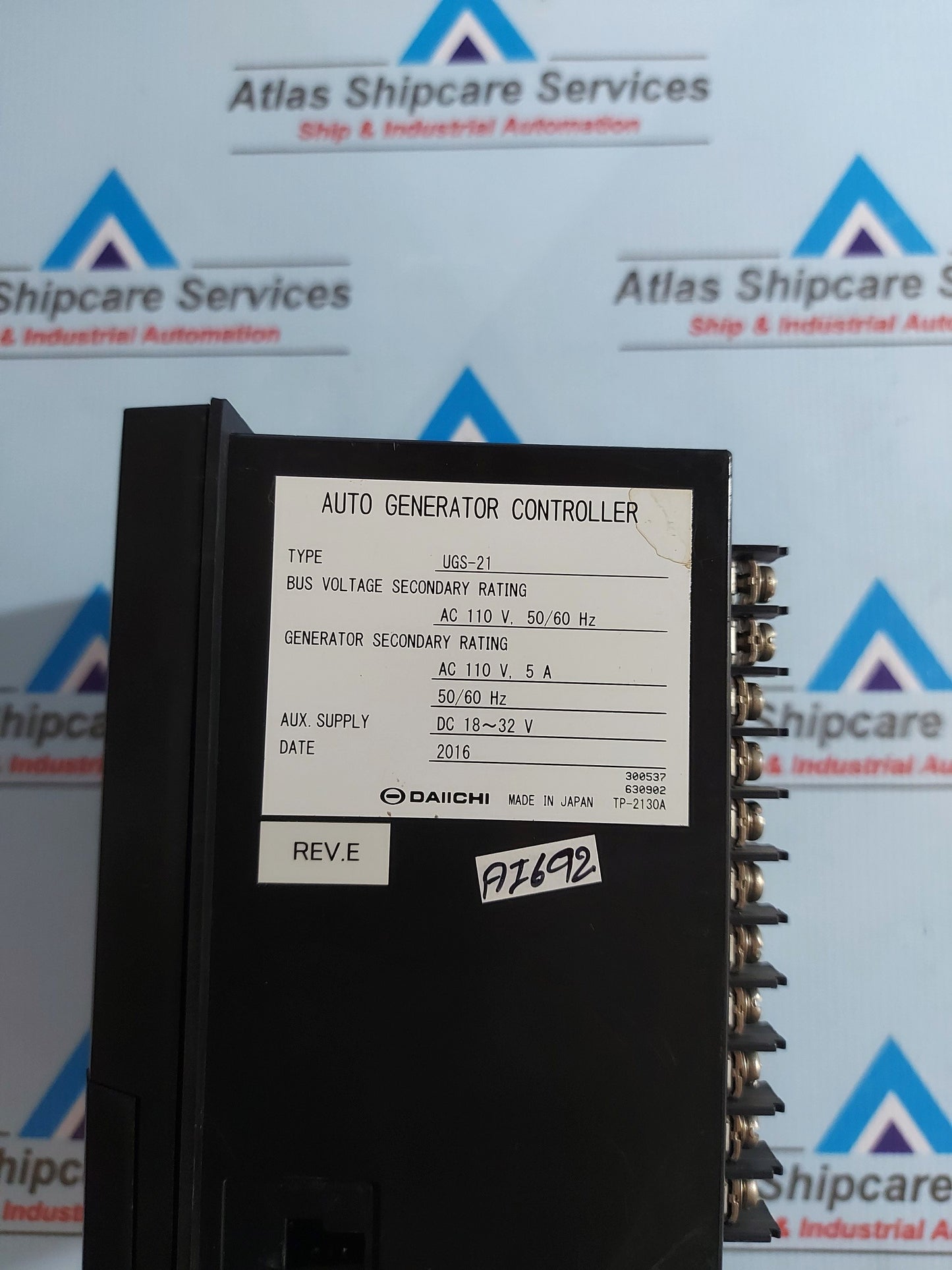 BEMAC UGS-21 AUTO GENERATOR CONTROLLER
