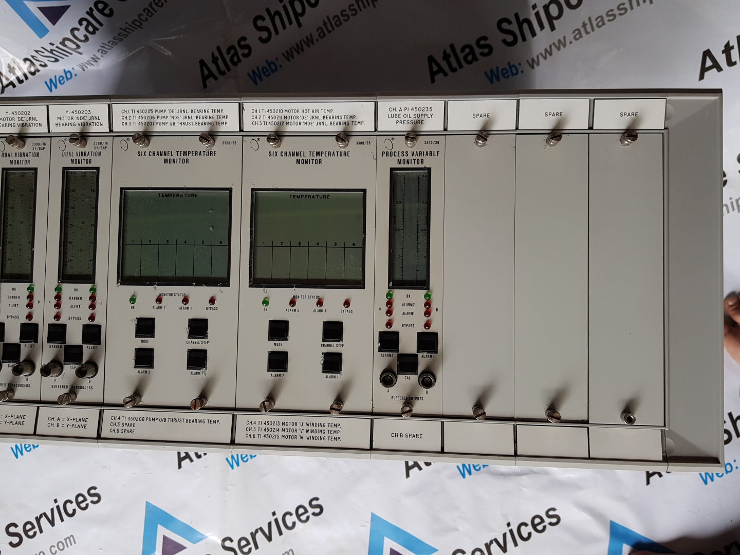 BENTLY NEVADA 3300 SYSTEM MONITER SERIAL DATA INTERFACE