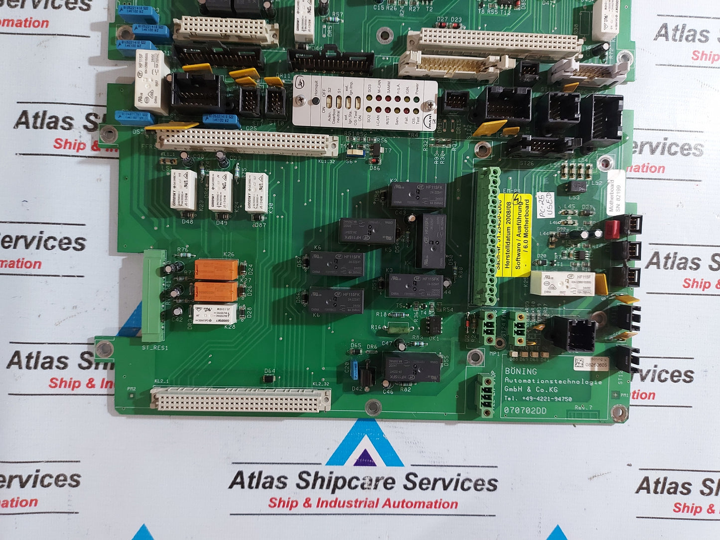 BONING AUTOMATIONSTECHNOLOGIE 51.25430-2006 MOTHERBOARD