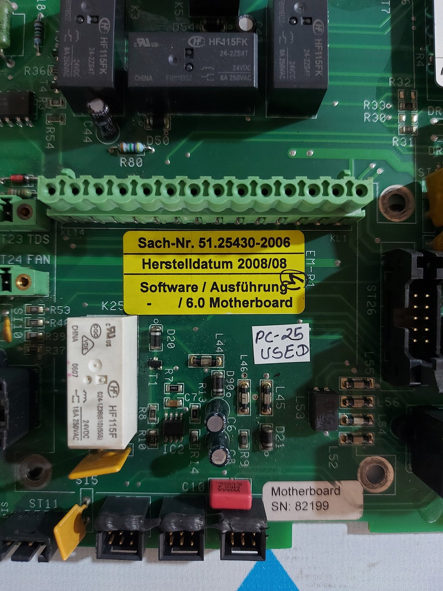 BONING AUTOMATIONSTECHNOLOGIE 51.25430-2006 MOTHERBOARD