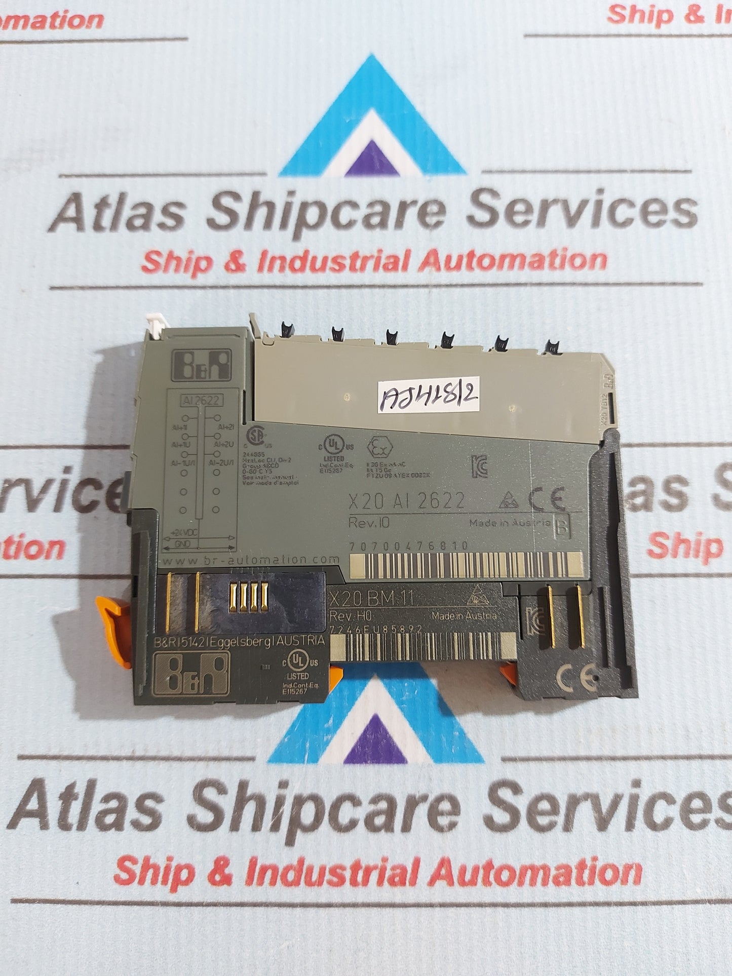 B&R AUTOMATION X20 AI 2622 ANALOG INPUT MODULE REV.I0