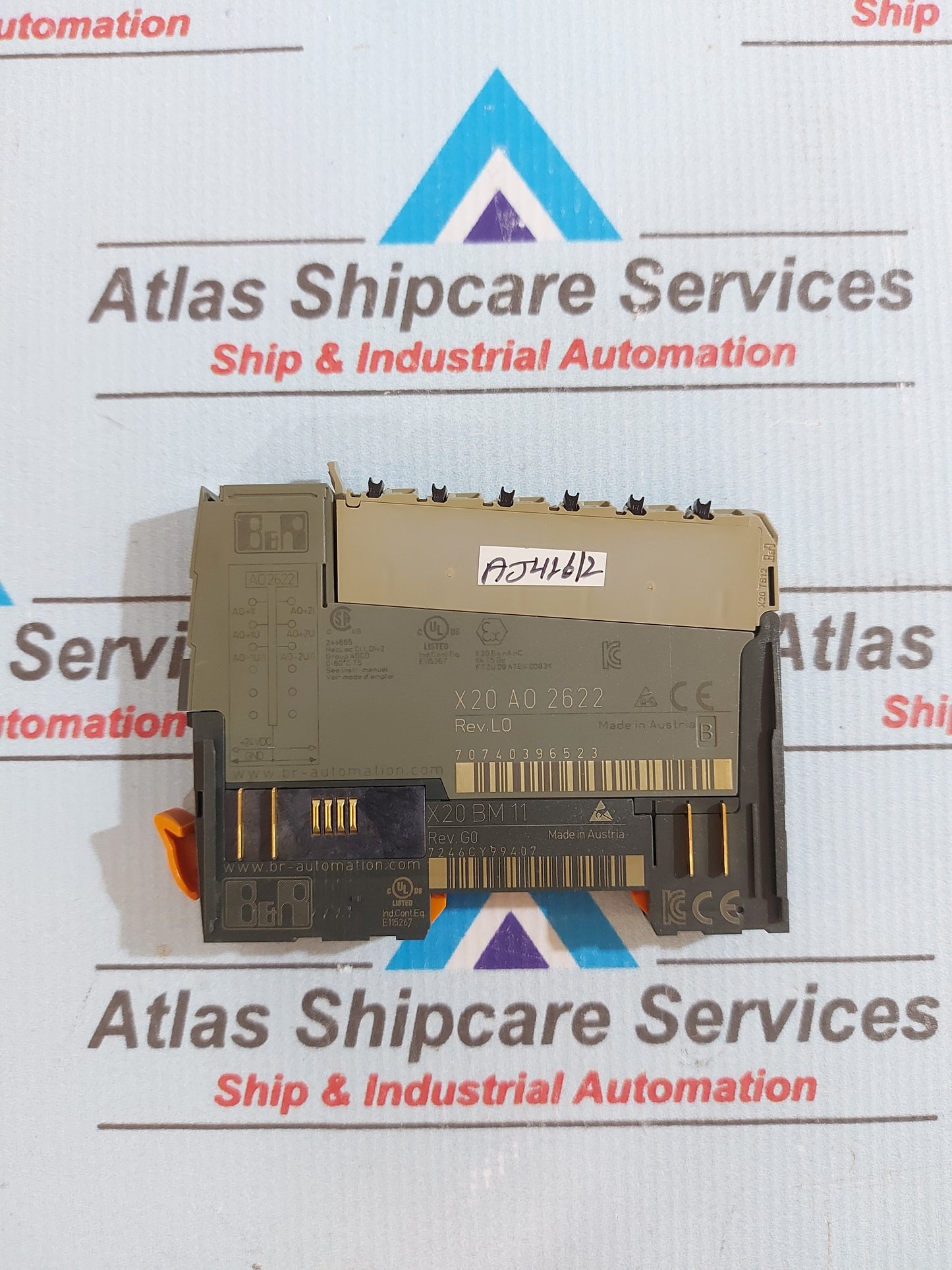 B&R AUTOMATION X20 AO 2622 ANALOG OUTPUT MODULE REV.L0