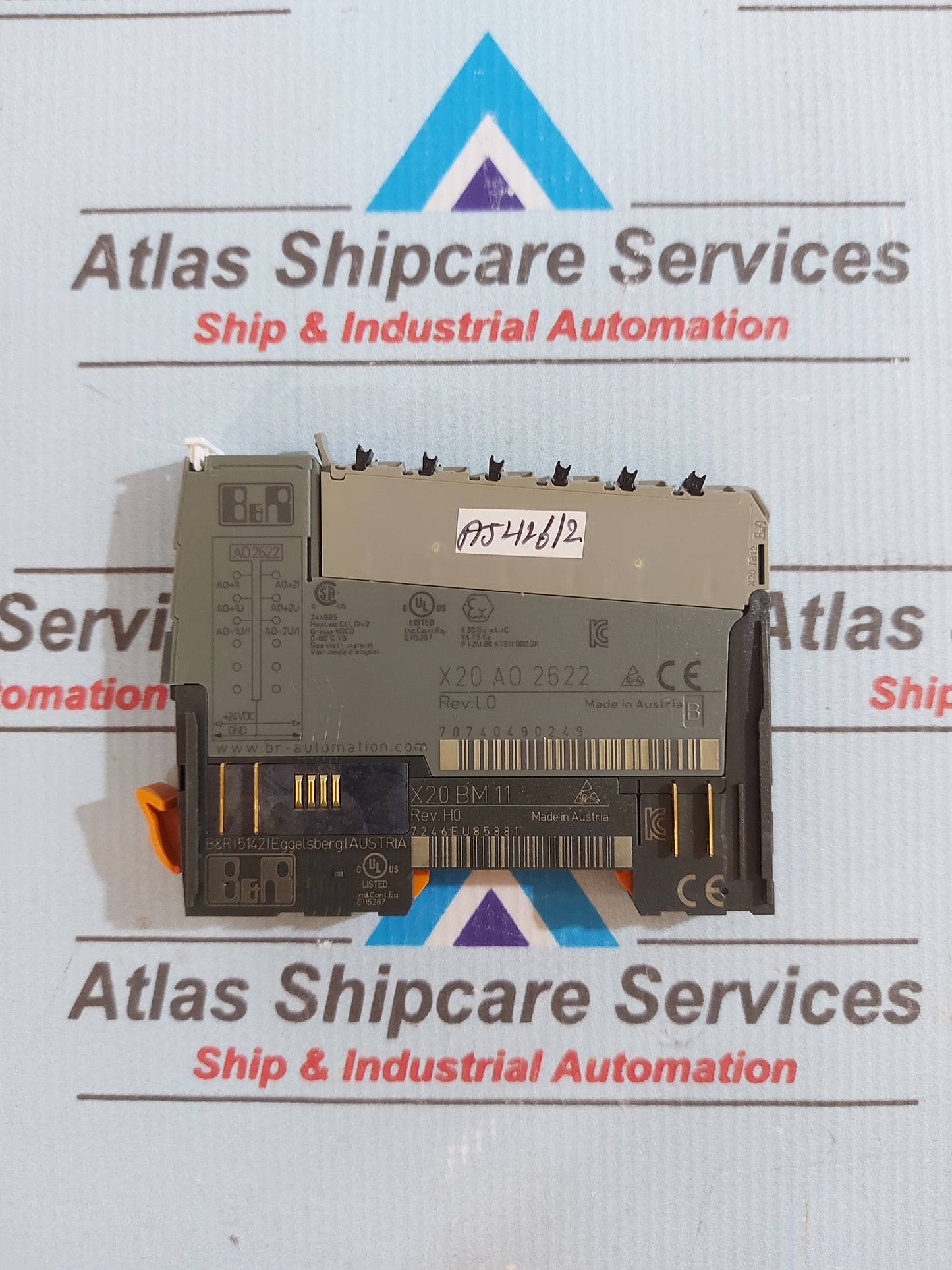 B&R AUTOMATION X20 AO 2622 ANALOG OUTPUT MODULE REV.L0