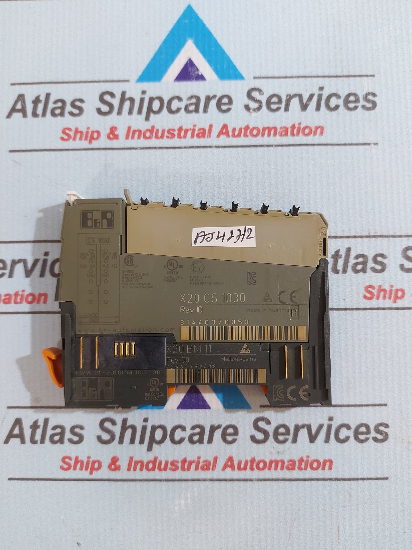 B&R AUTOMATION X20 CS 1030 COMMUNICATION INTERFACE MODULE REV.I0