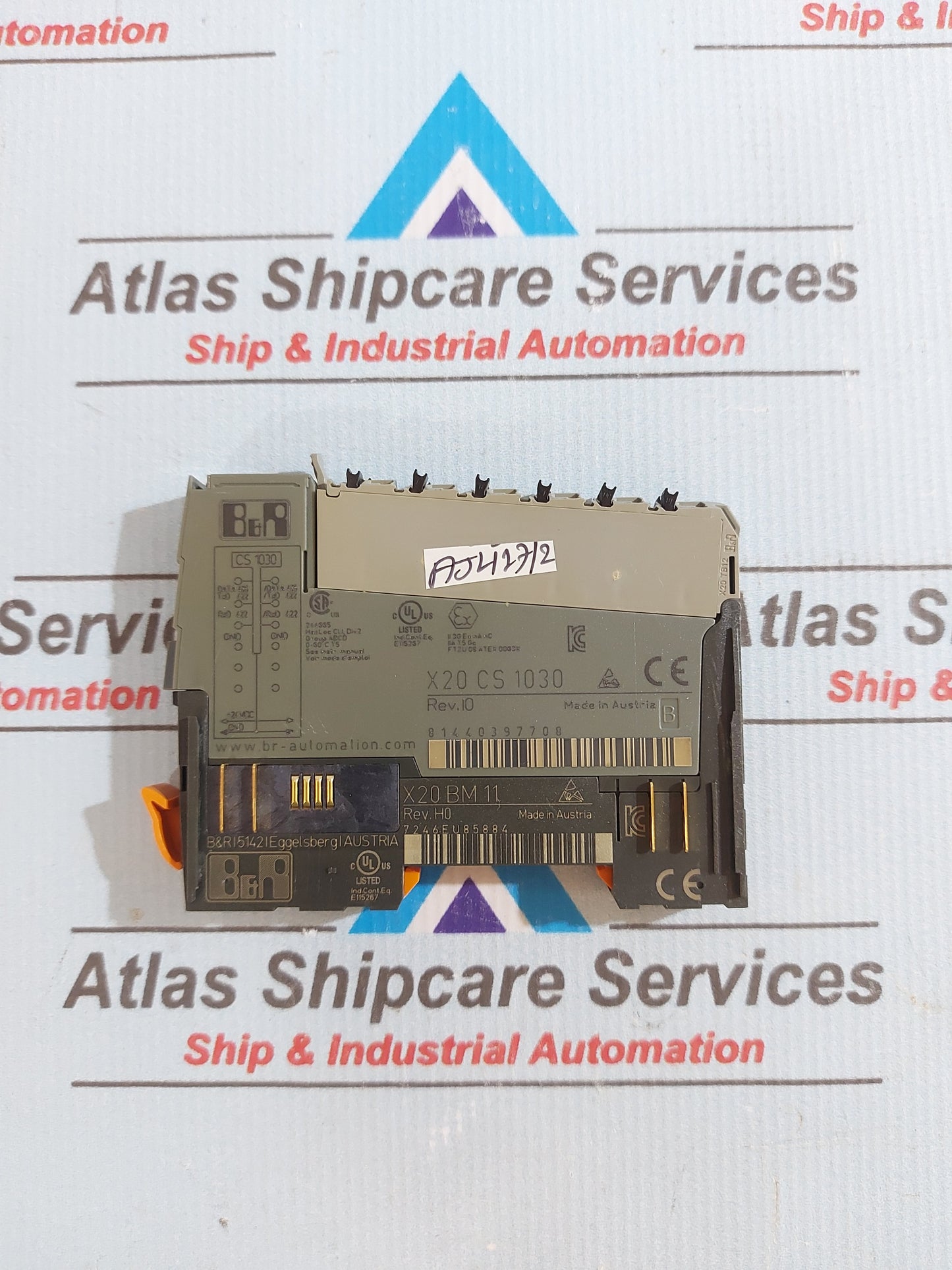 B&R AUTOMATION X20 CS 1030 COMMUNICATION INTERFACE MODULE REV.I0
