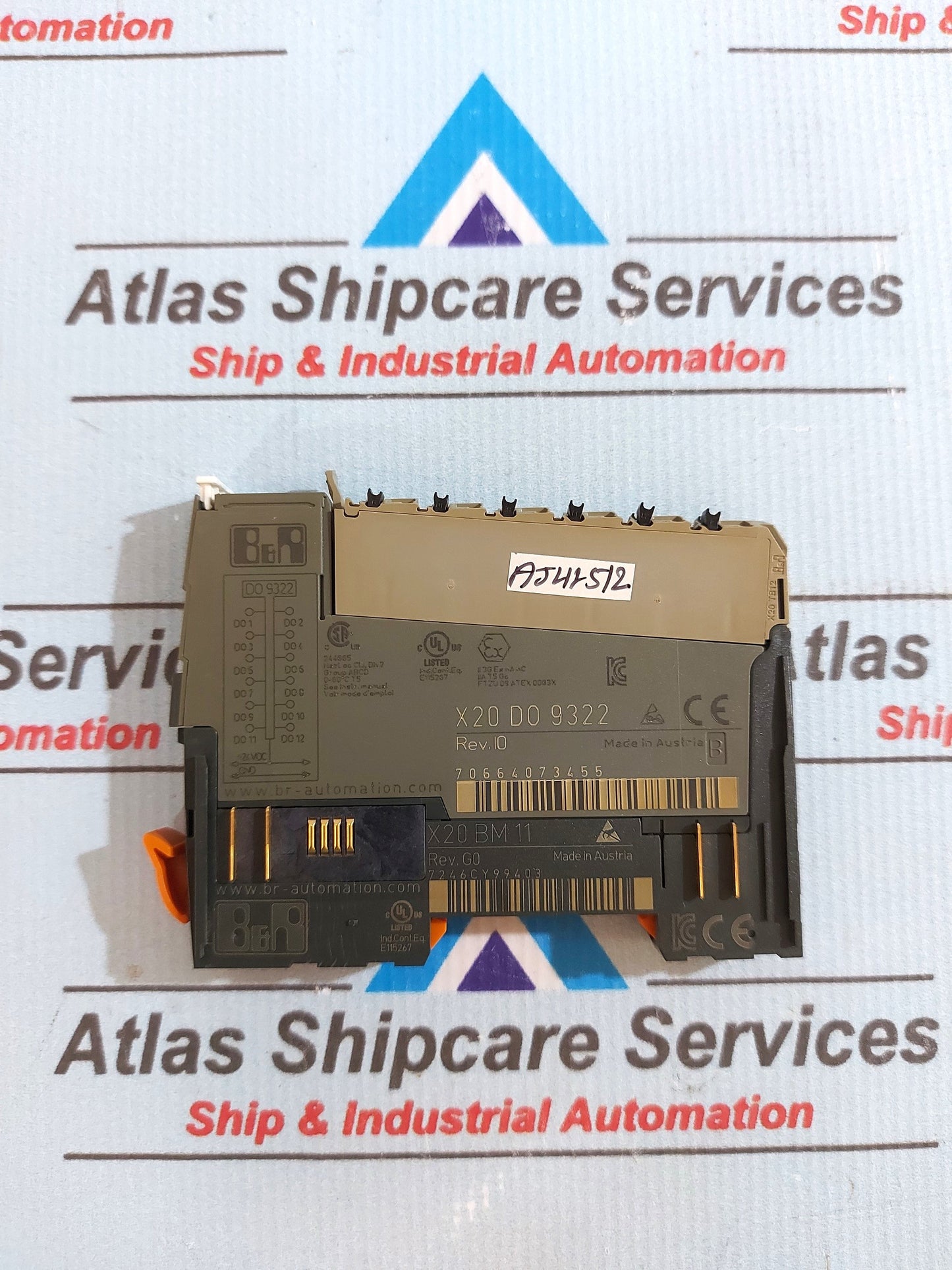 B&R AUTOMATION X20 DO 9322 DIGITAL OUTPUT MODULE REV.IO
