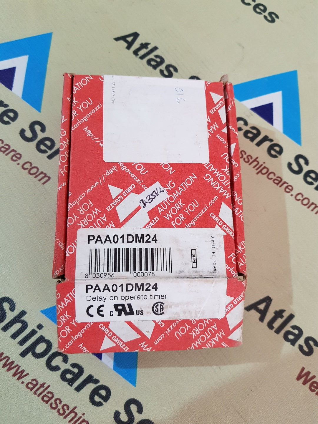 CARLO GAVAZZI PAA01CM24 DELAY ON OPERATE TIMER