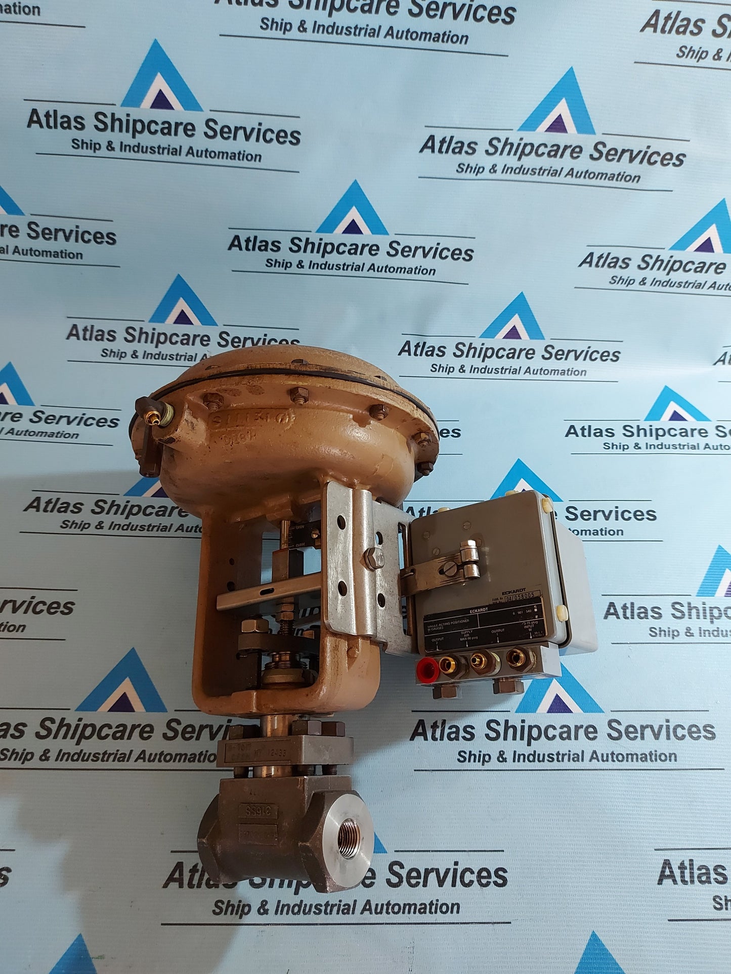 CASHCO TYPE CHEM PROCESS CONTROL VALVE D18H B0400 1440 MAX.PRESS
