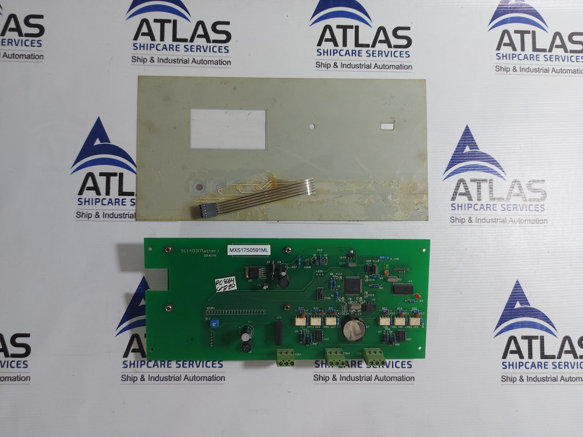 CATHELCO LIMITED QUANTUM ICCP MXS17S0591ML PCB CARD