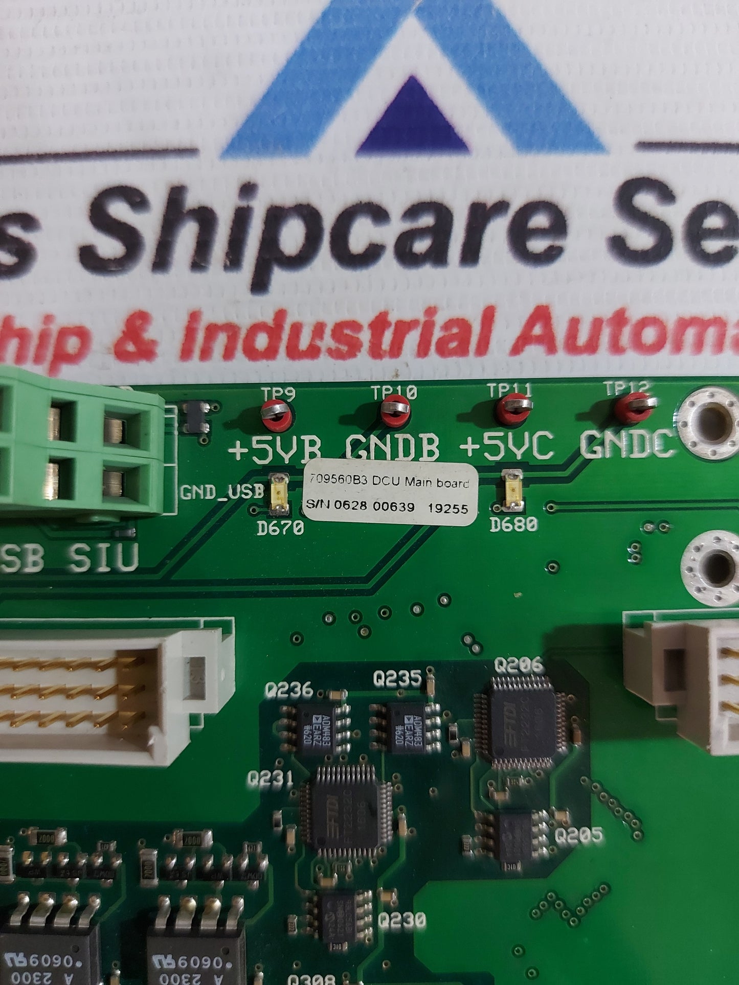 CONSILIUM 709560B DCU MAIN BOARD 709560B 3 PB380