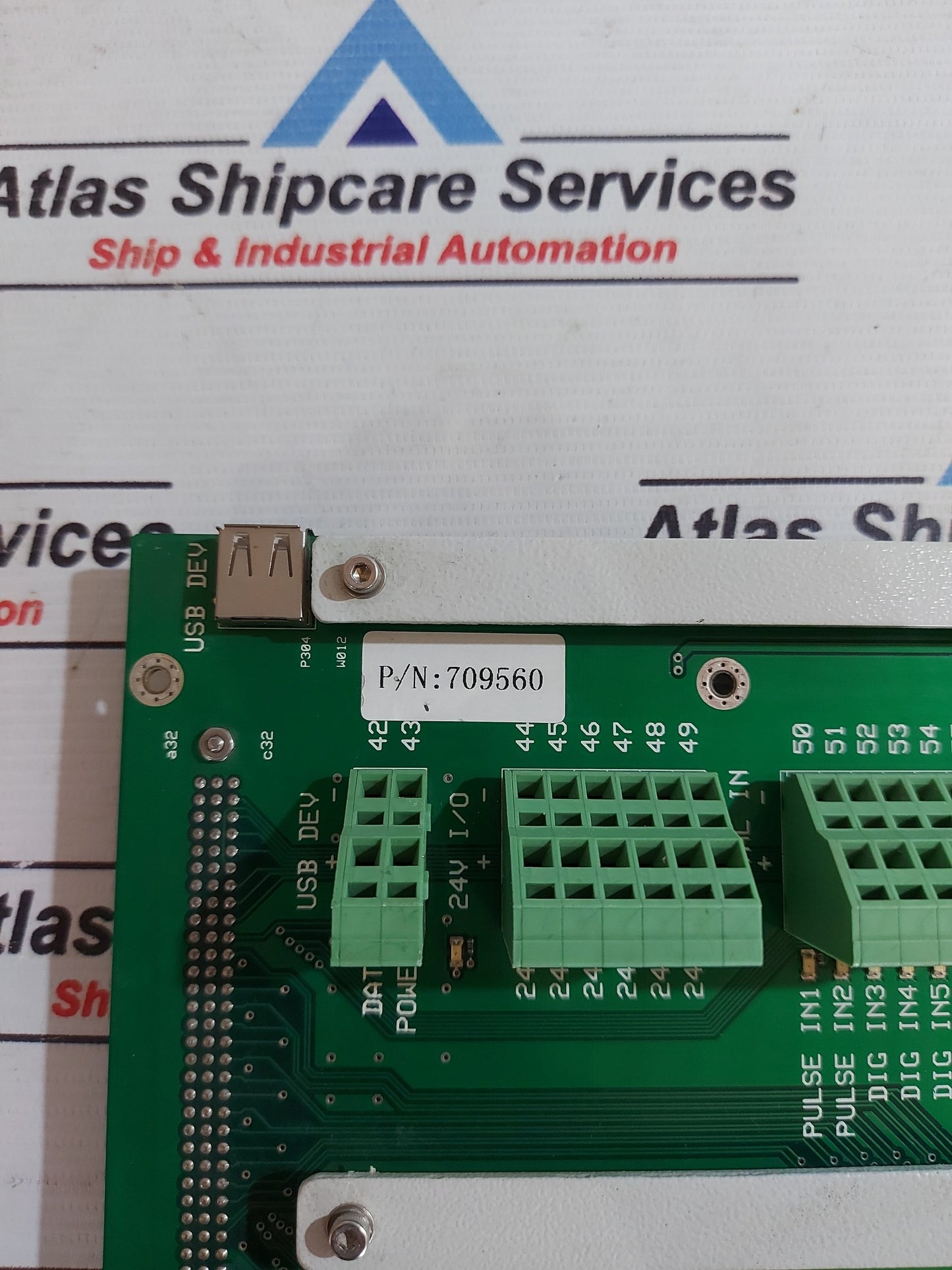 CONSILIUM 709570B VDR DCU CONNECTION BOARD 709550B3 PB382