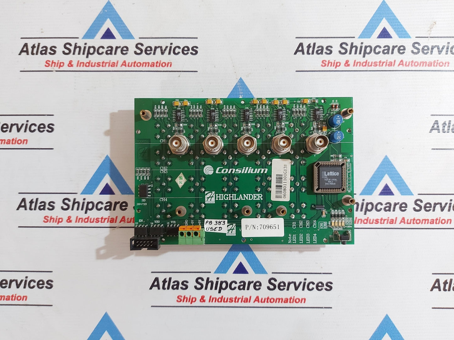 CONSILIUM 709651 HIGHLANDER CONNECTOR BOARD 709655 PB383