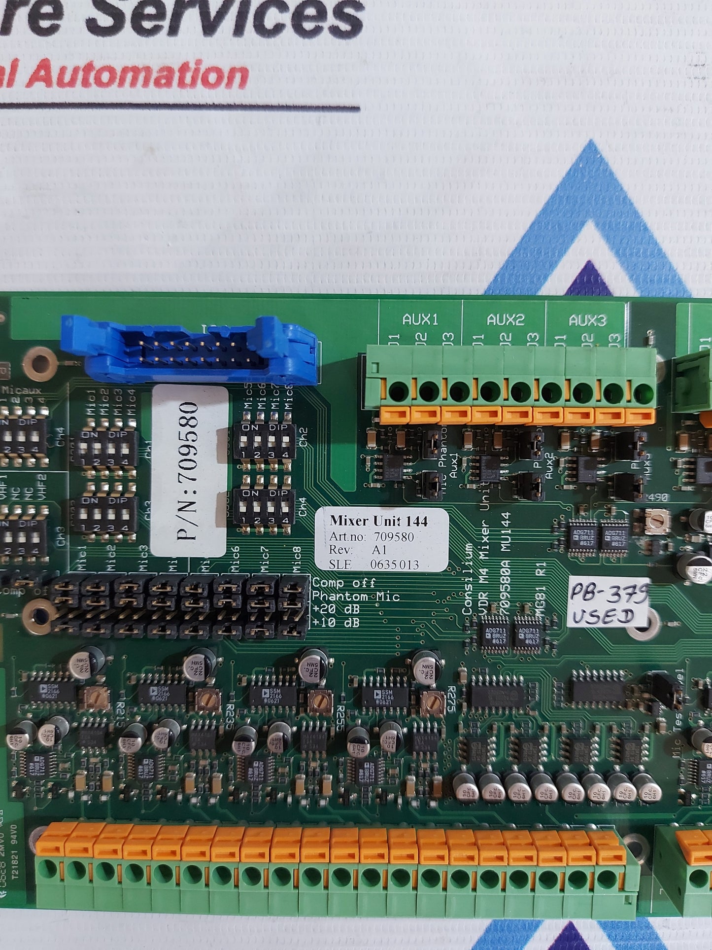 CONSILIUM VDR M4 MIXER UNIT 709580A MU144 PB379